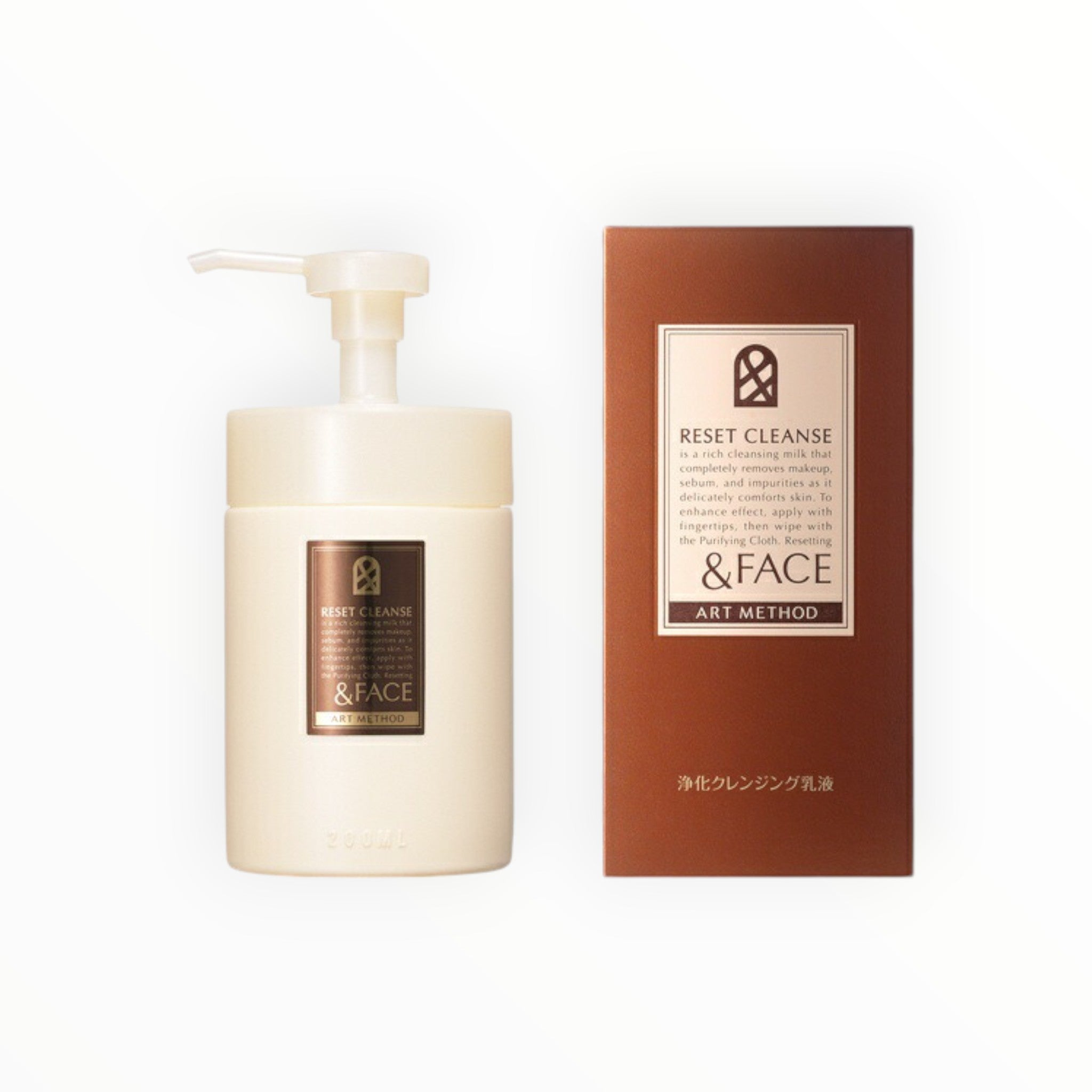 &Face Art Method Reset Cleanse 200ml