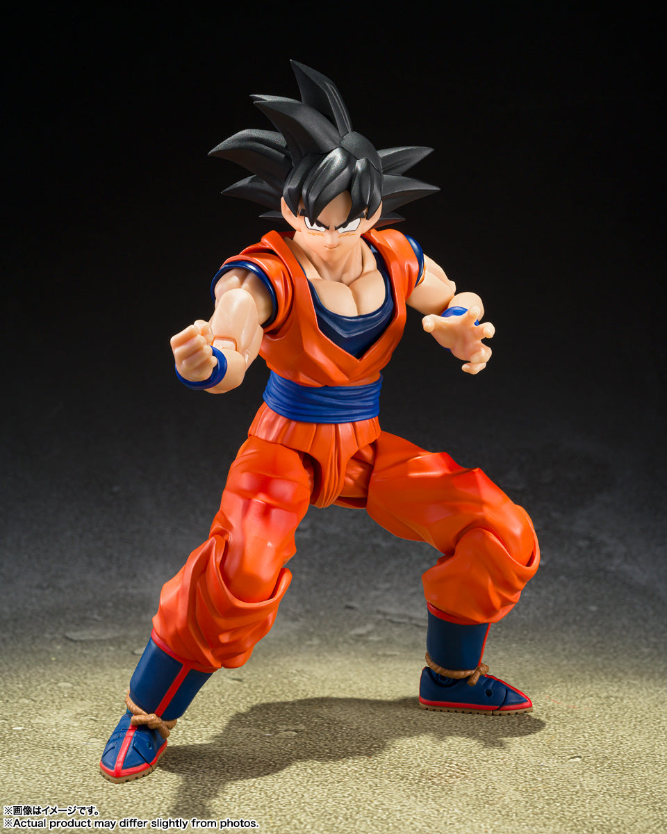 Dragon Ball Z S.H.Figuarts Son Goku A Saiyan Raised on Earth