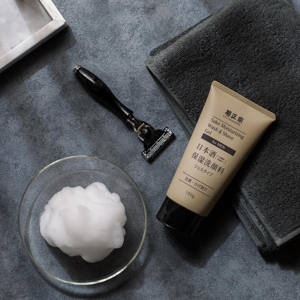 Kikumasamune Sake Moisturizing Face Wash for Men 150g