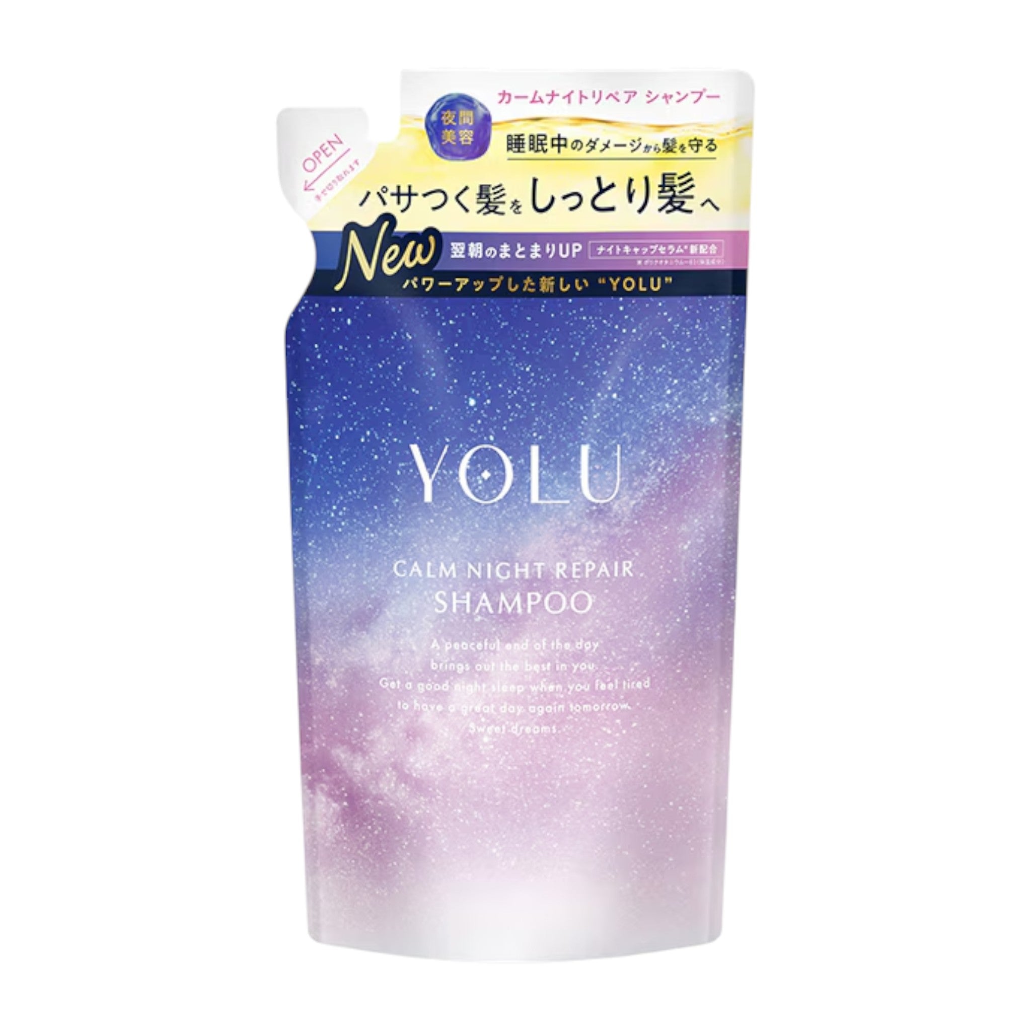 YOLU Calm Night Repair Shampoo Refill 370ml