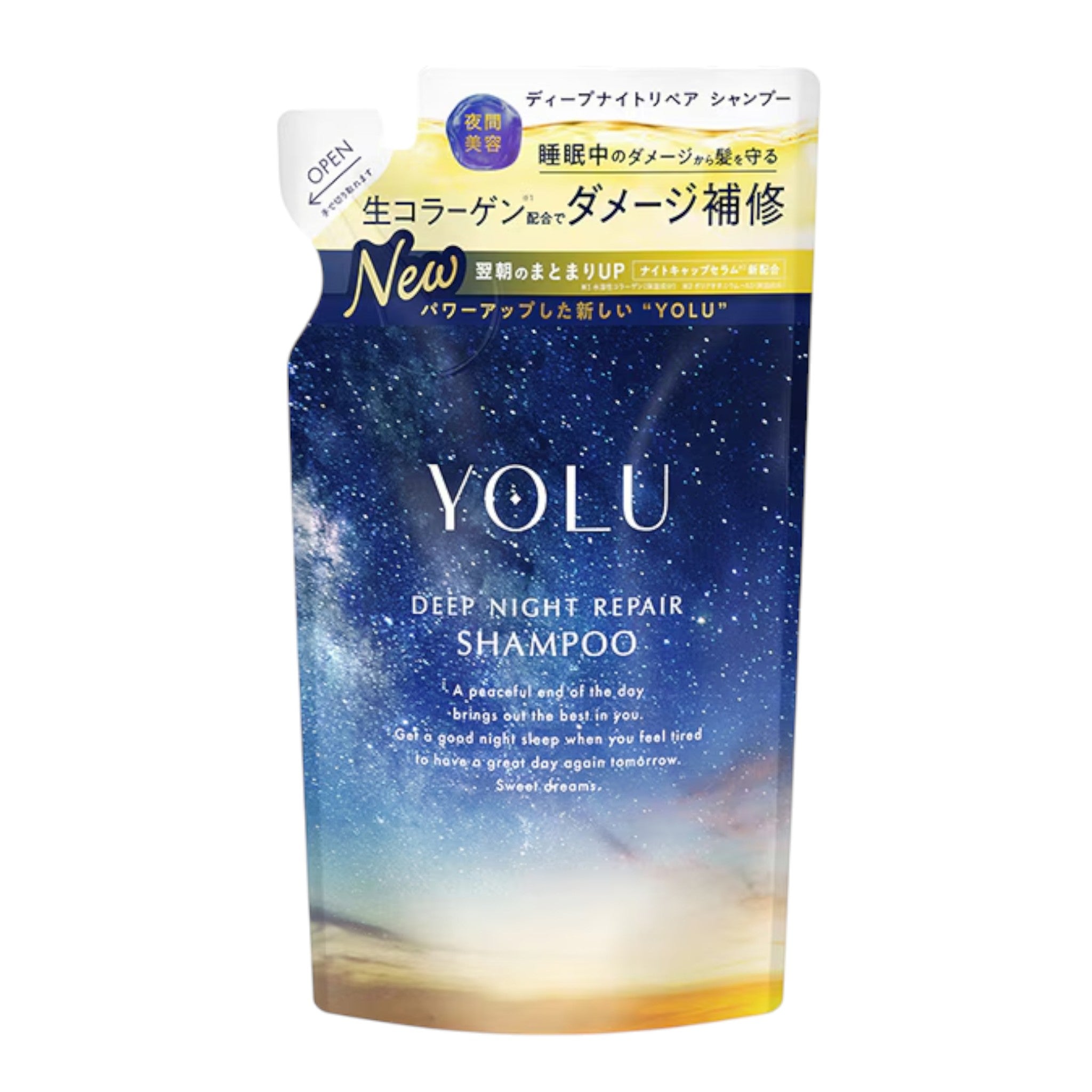 YOLU Deep Night Repair Shampoo Refill 350ml