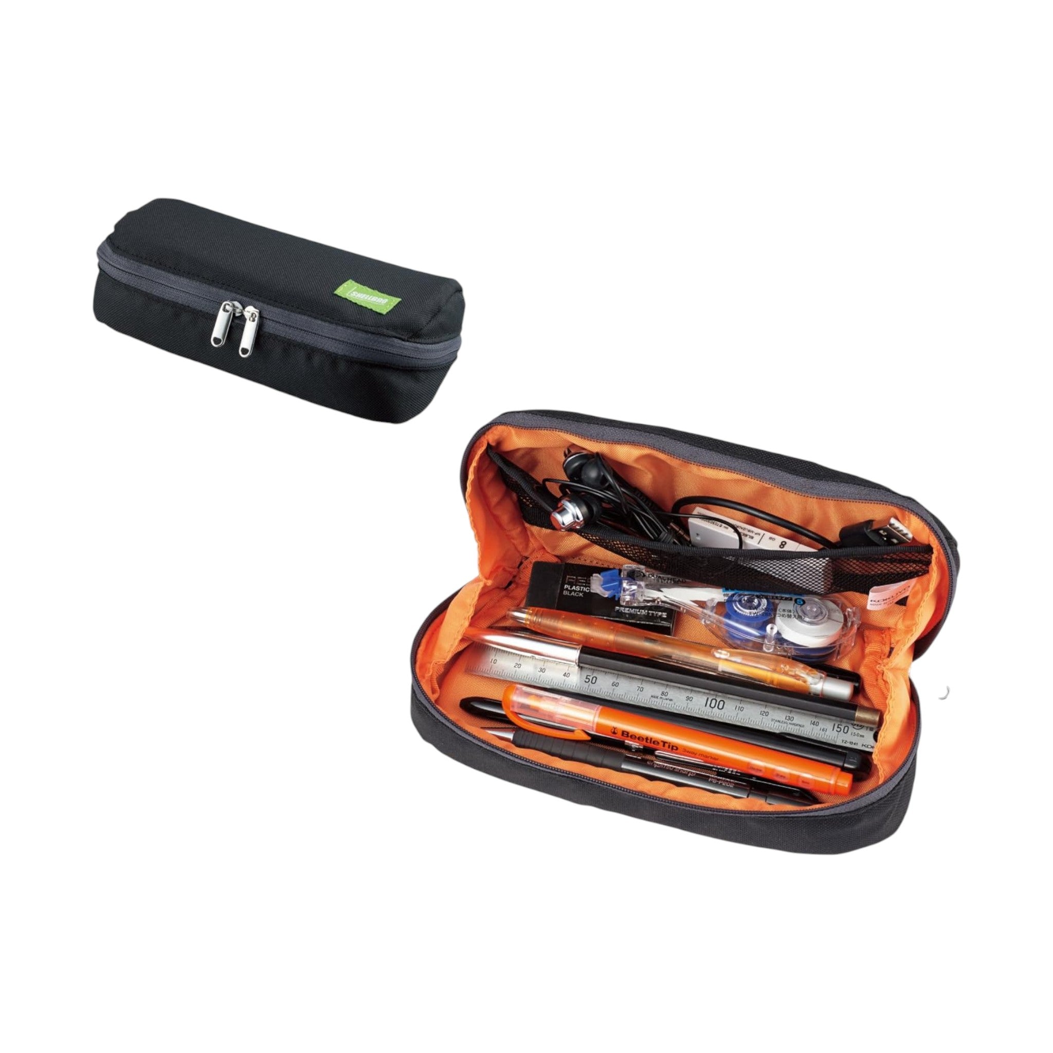 Kokuyo Shelbro Wide-Open Pencil Case F-VBF190-1