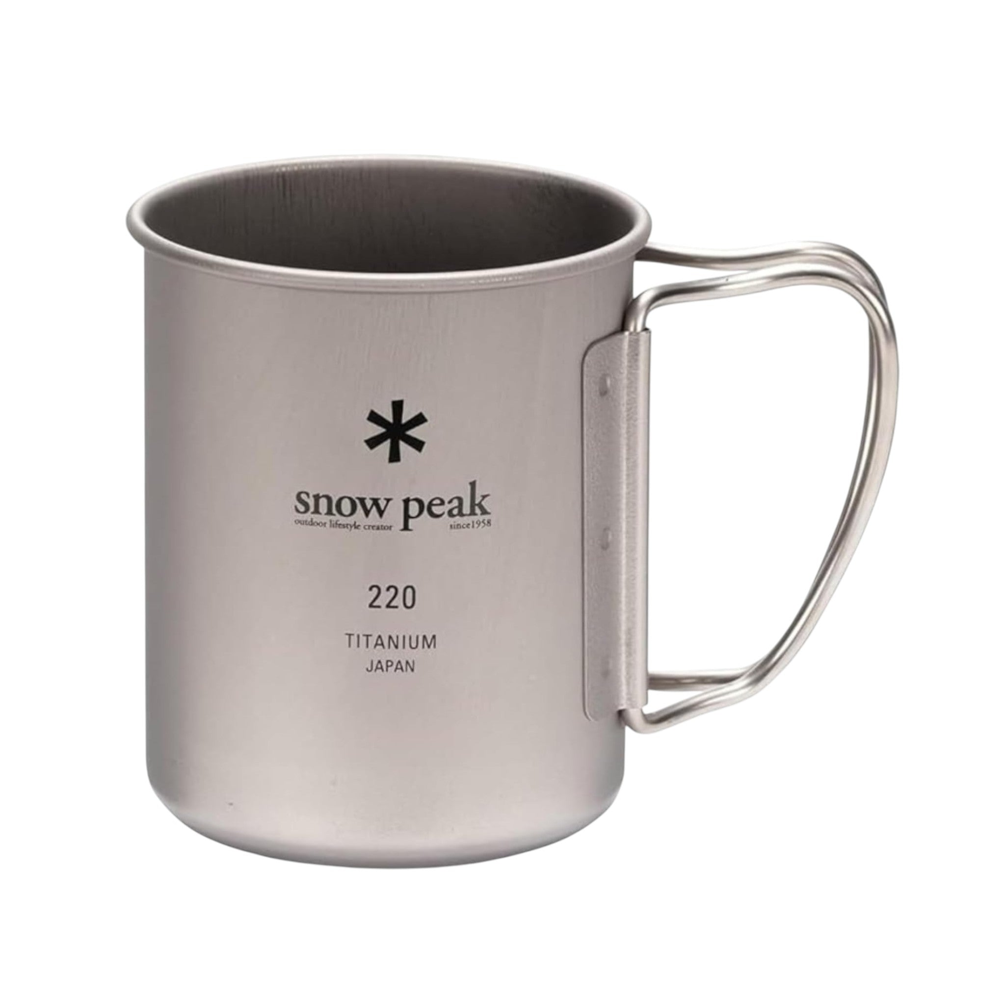 Snow Peak Titanium Mug 220ml