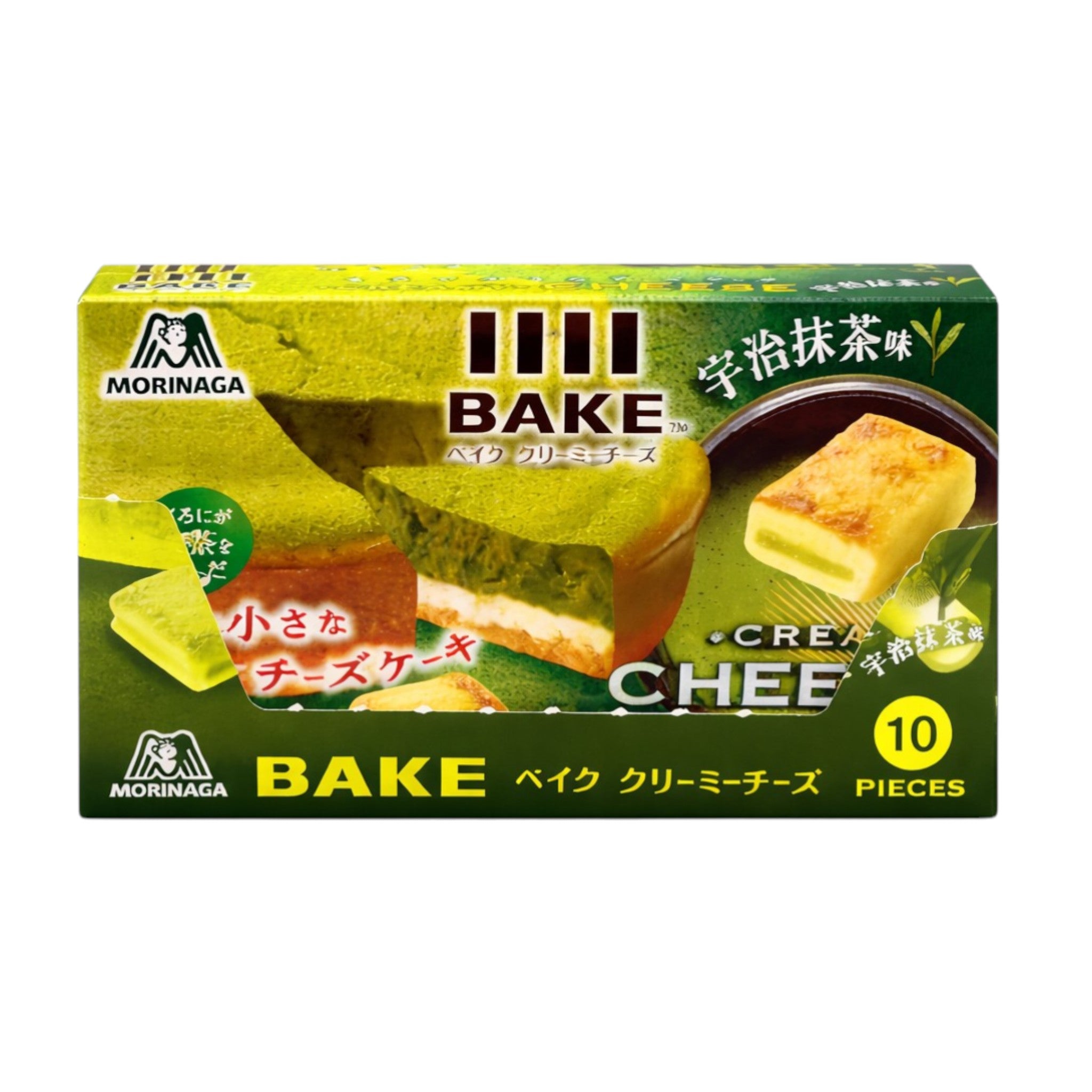 BAKE Creamy Cheese Uji Matcha 10 Pieces