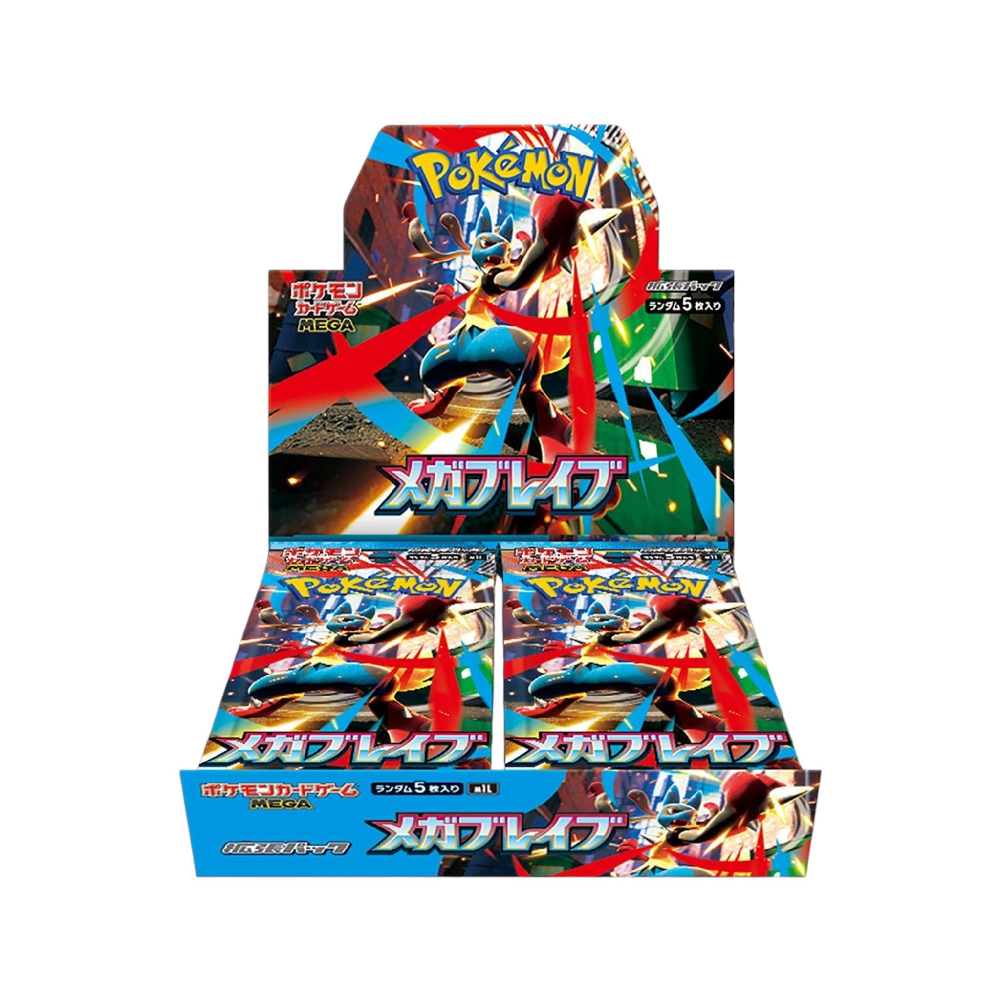 Pokemon TCG Mega Brave (M1L) Expansion Pack Booster Box