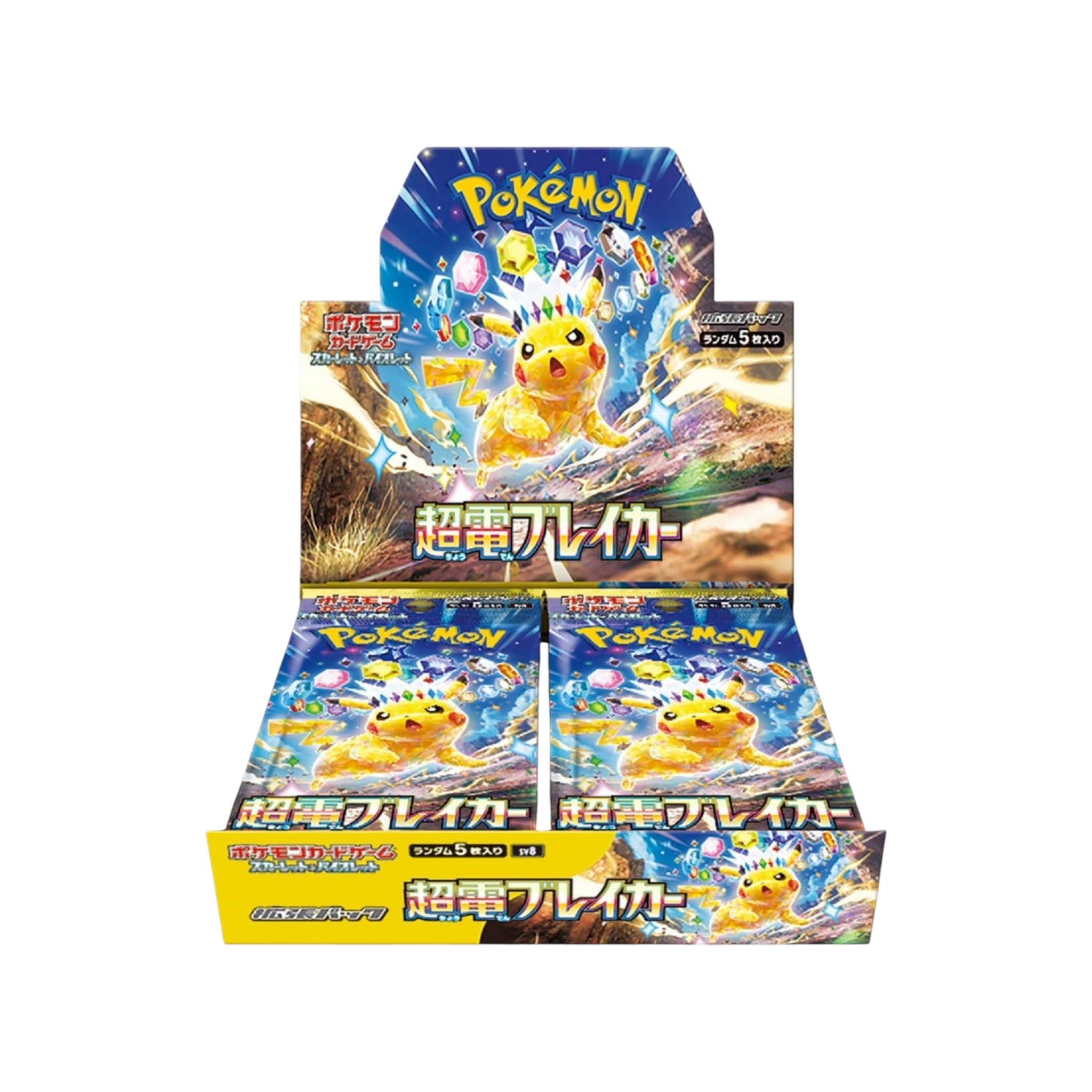 Pokemon TCG Super Electric Breaker (SV8) Expansion Pack Booster Box