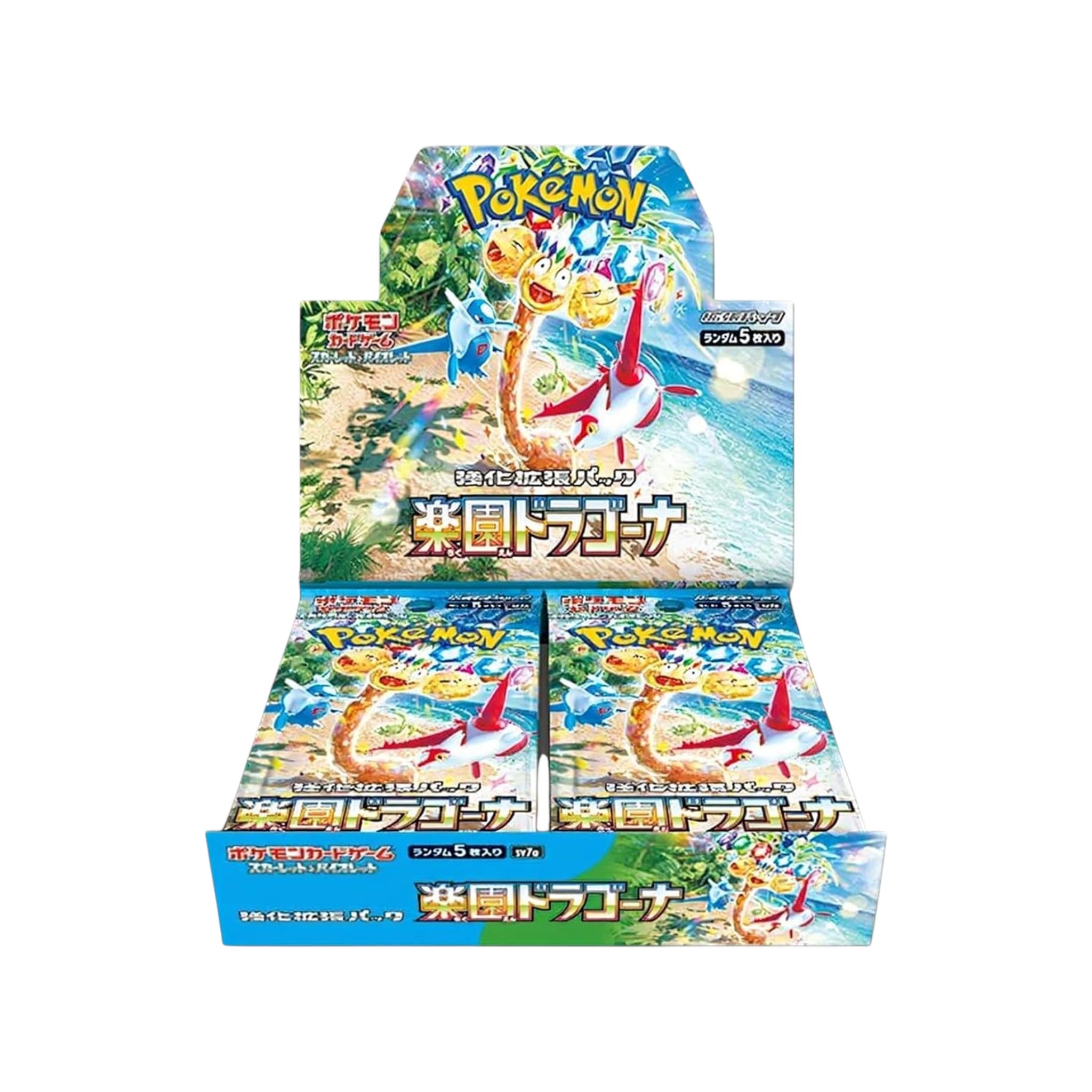 Pokemon TCG Paradise Dragona (SV7a) Enhanced Expansion Pack Booster Box