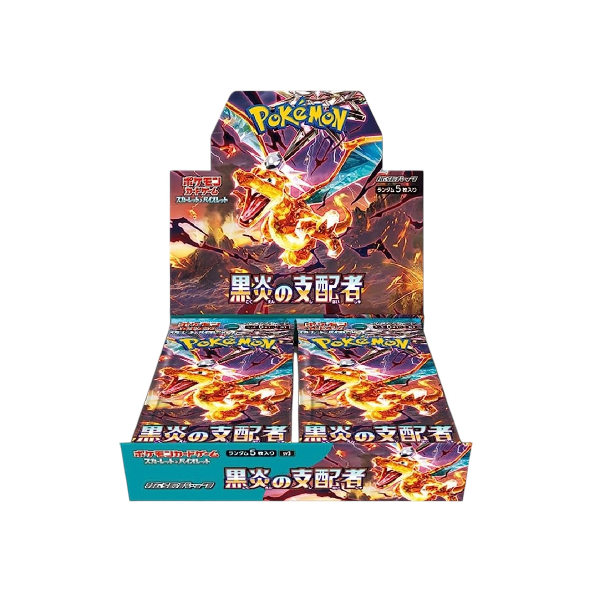 Pokemon TCG Ruler of the Black Flame (SV3) Expansion Pack Booster Box