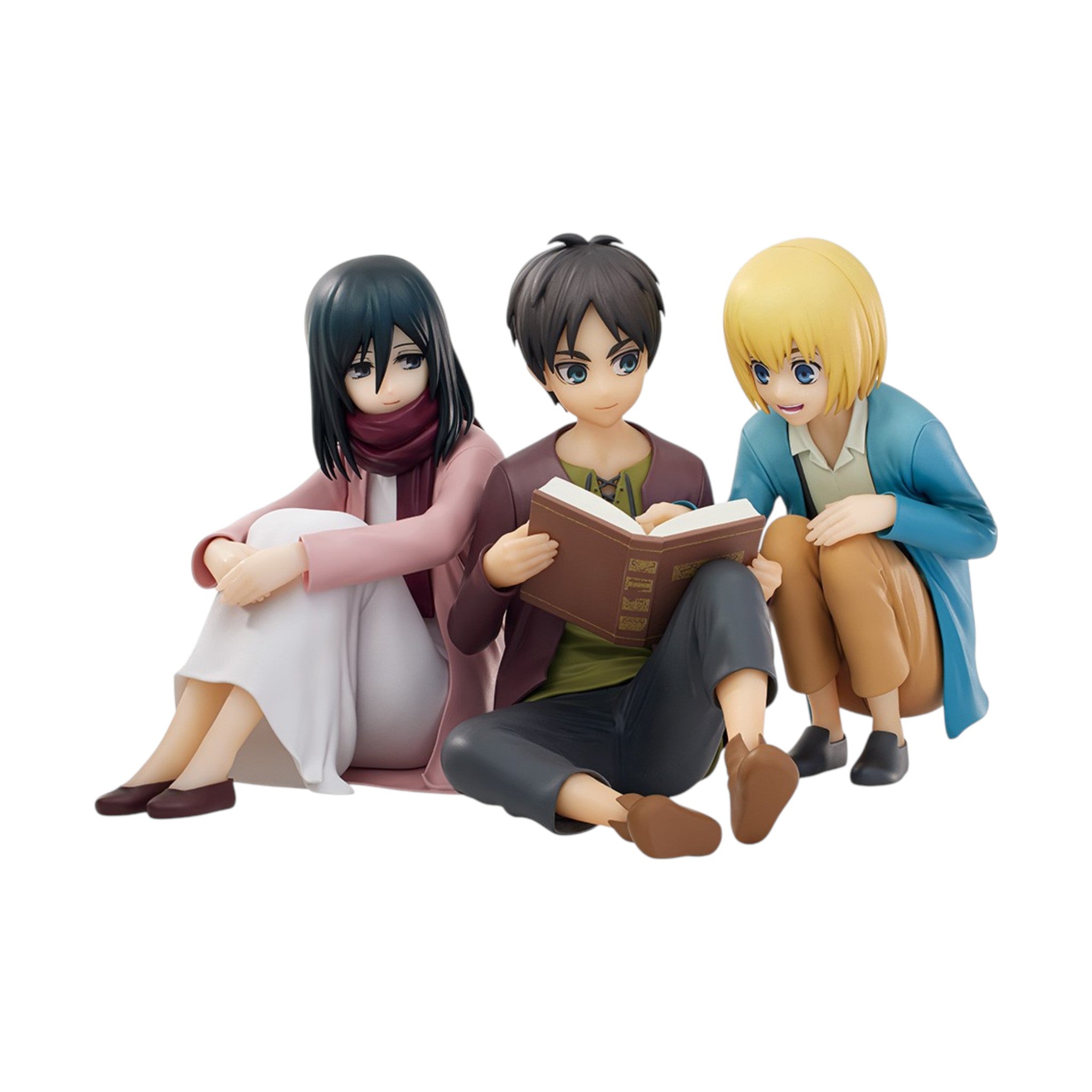 Ichiban Kuji Attack on Titan The Rumbling Prize A Eren Mikasa Armin Figure