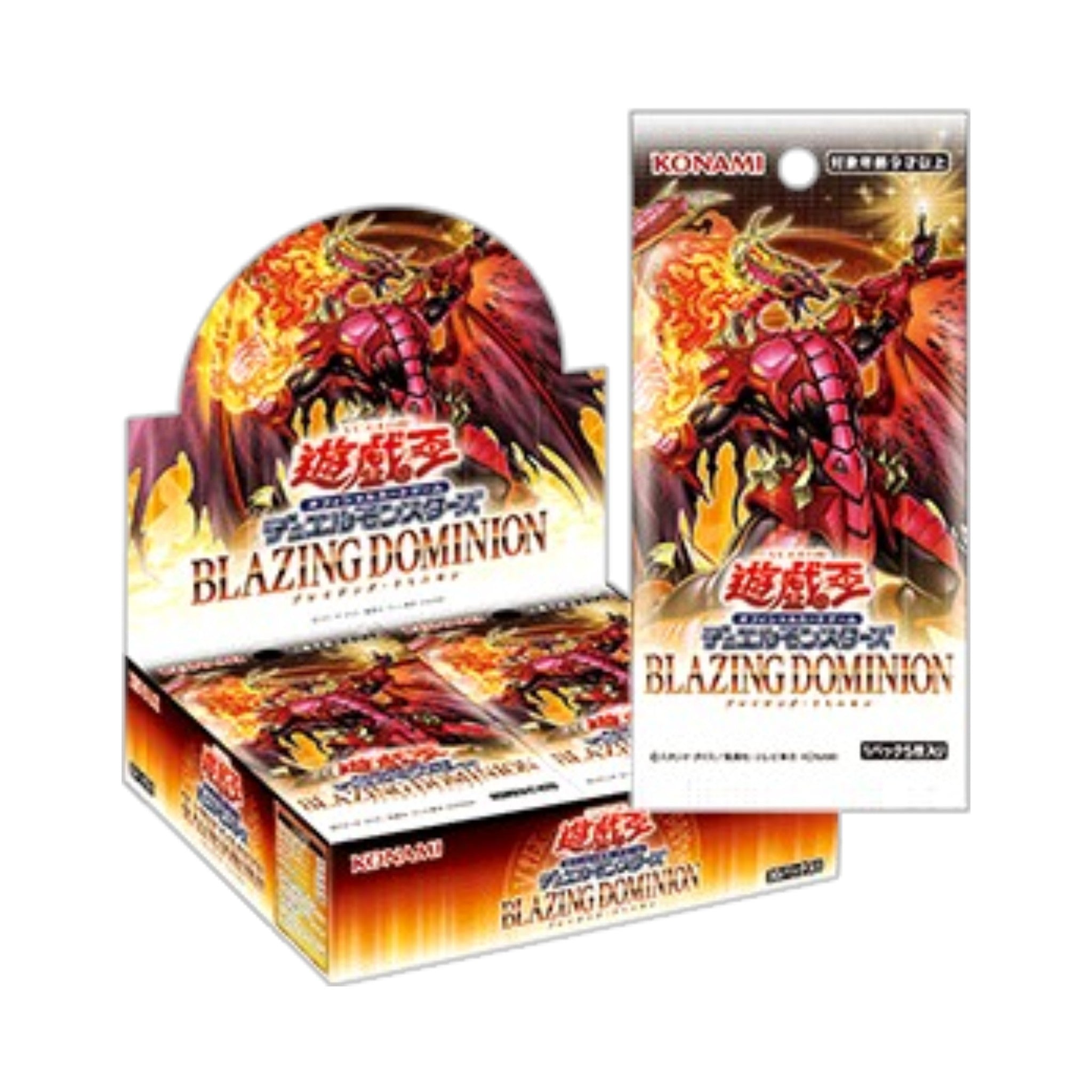 Yu-Gi-Oh Blazing Dominion Booster Box Japanese