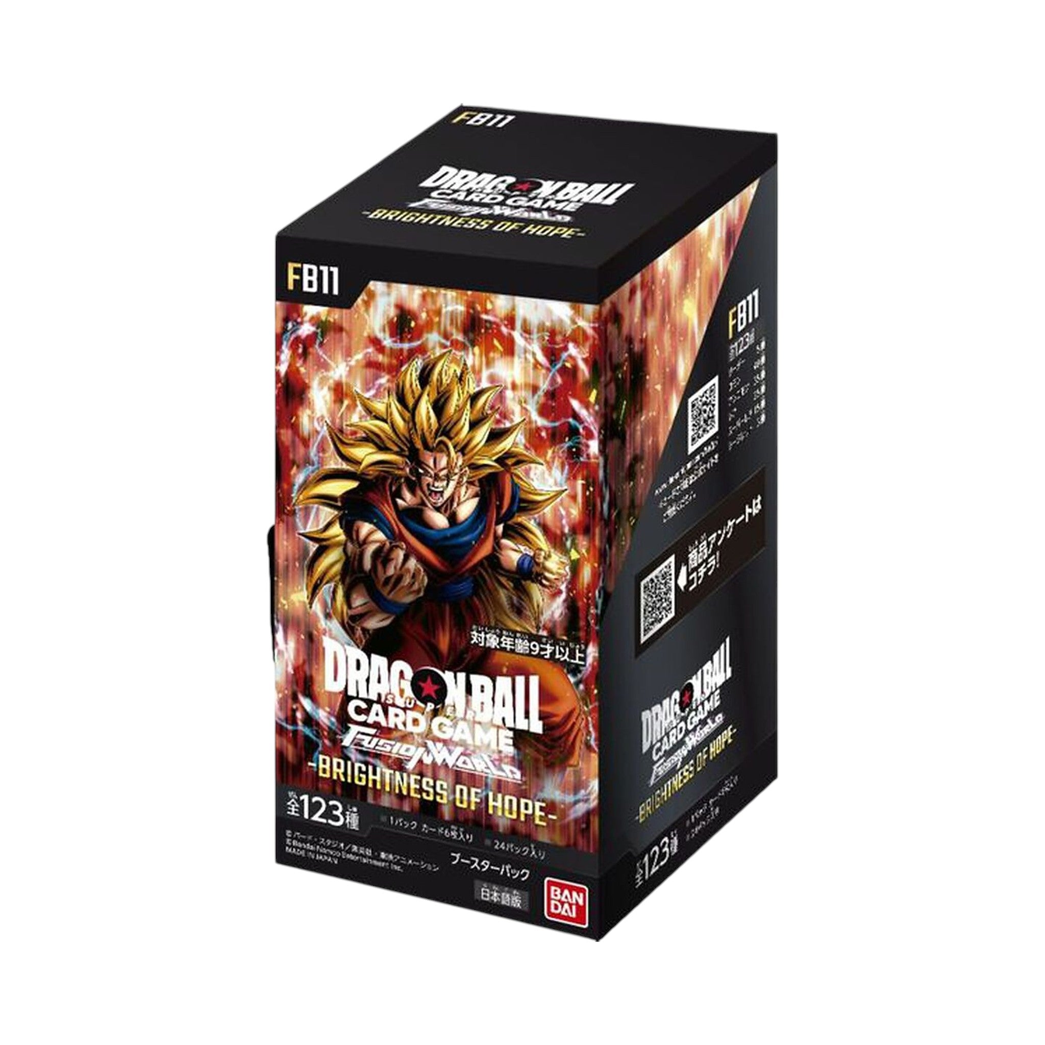Dragon Ball Fusion World Brightness of Hope FB11 Box Japanese Pre-Order