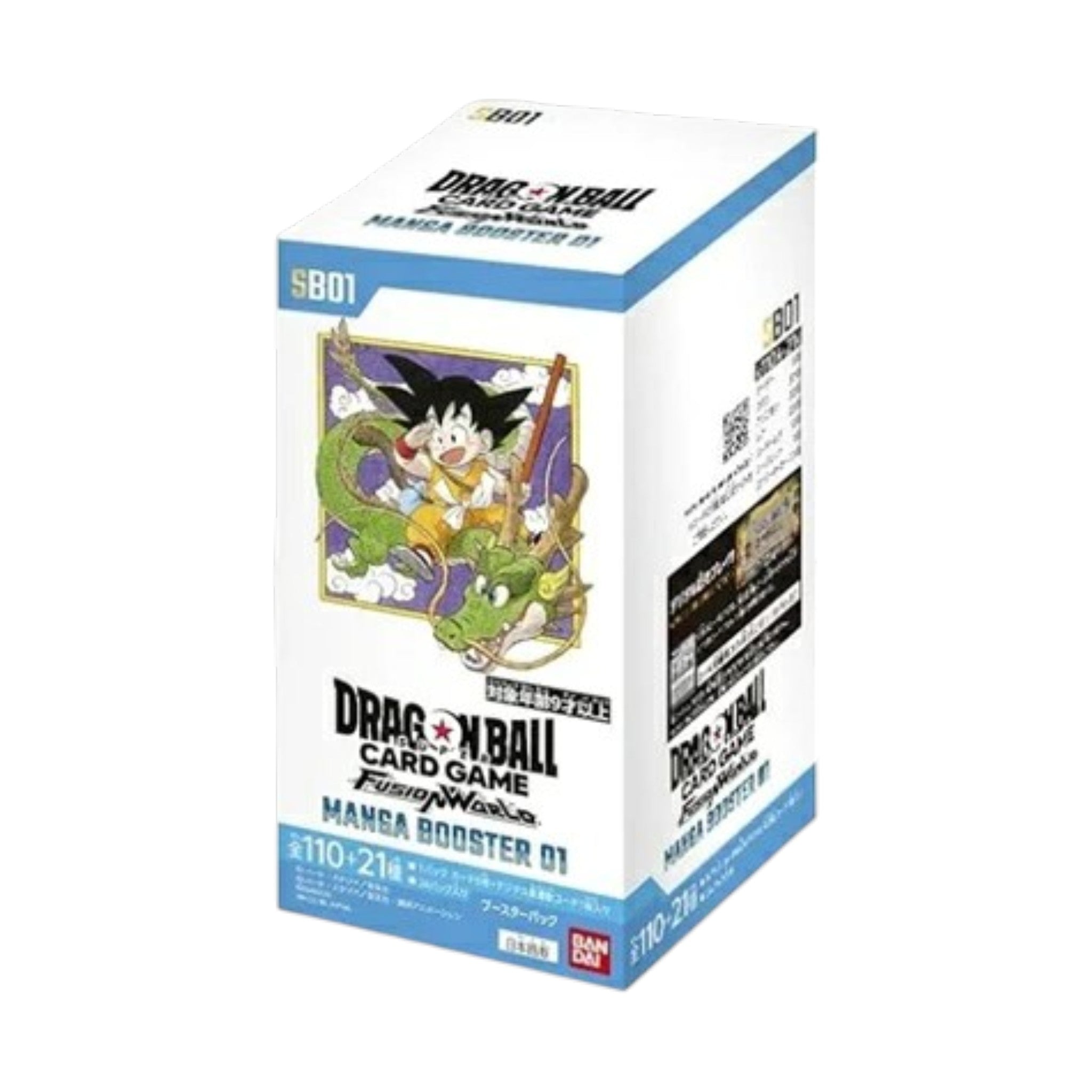Dragon Ball Fusion World Manga-Booster 01 SB01 Booster-Box Japanisch