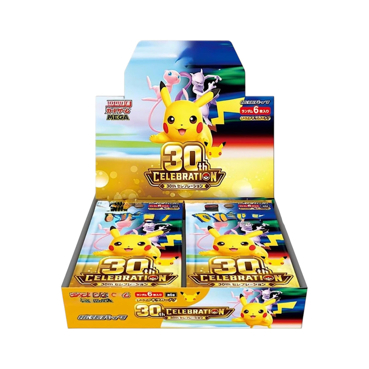 Pokemon Card Game MEGA 30th Celebration Booster Box Japanese