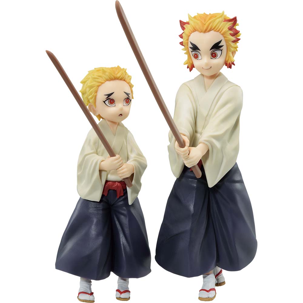 Ichiban Kuji Demon Slayer Kyojuro & Senjuro Rengoku Preis-B-Figur