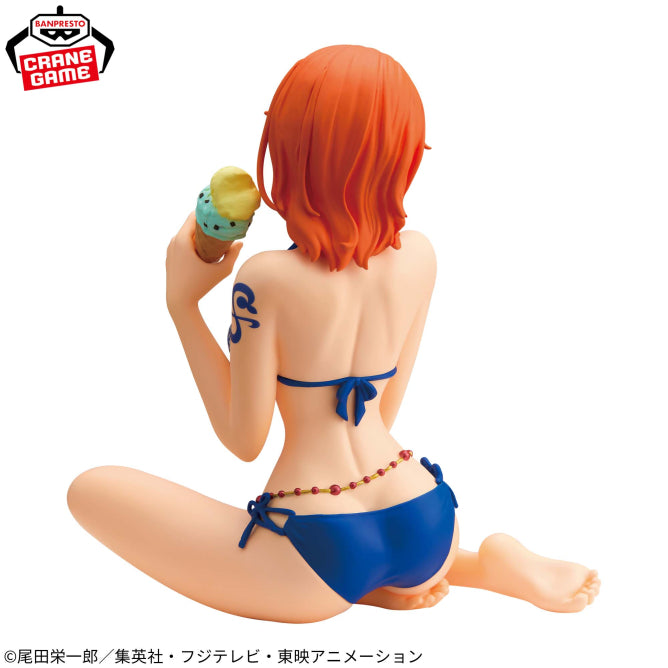 One Piece Nami Summer Style GLITTER and GLAMOURS Prize Figure