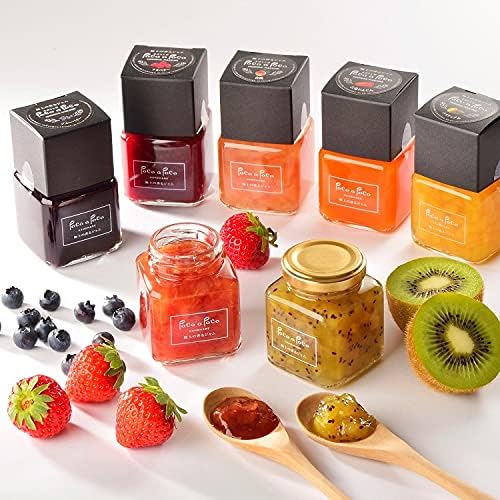 Poco a Poco handgemachtes Marmeladengeschenkset 5 Stück