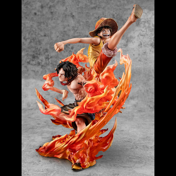 One Piece POP NEO-MAXIMUM Luffy and Ace Bond of Brothers 20th Limited Ver