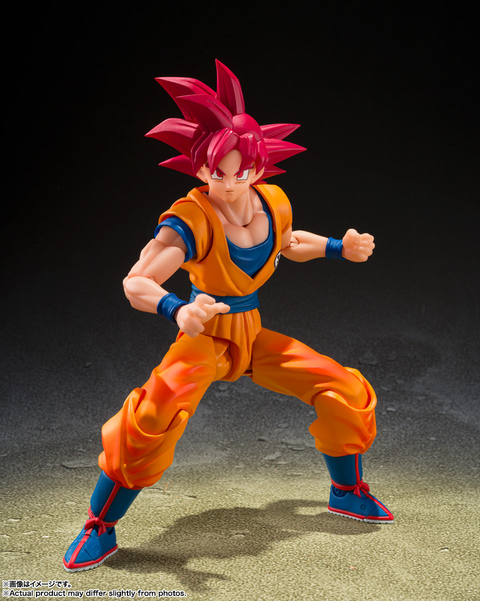 Dragon Ball Super S.H.Figuarts Super Saiyan God Son Goku Aura of a God