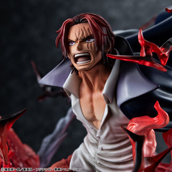 One Piece POP SA-MAXIMUM Red Haired Shanks Kamusari Figure