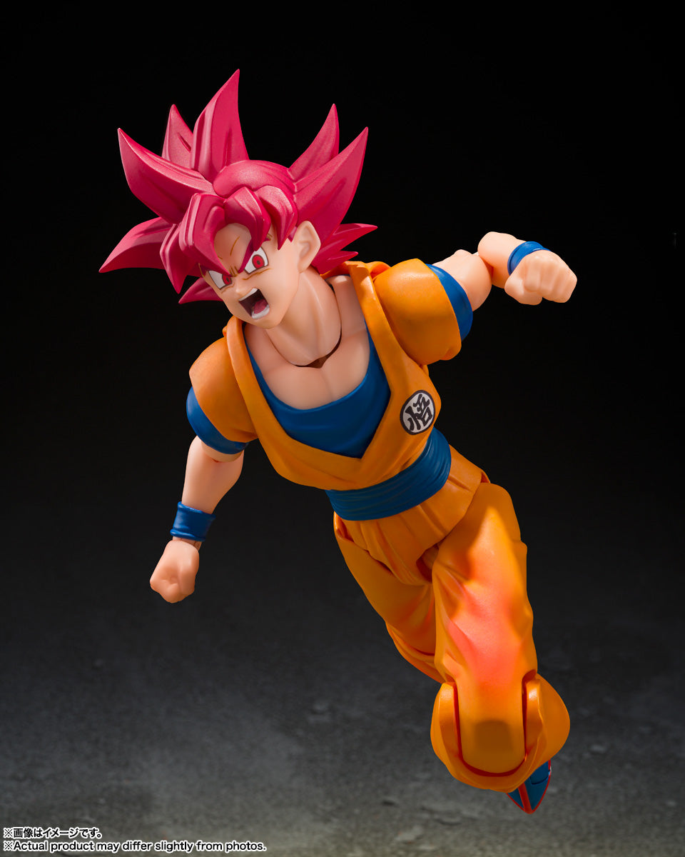 Dragon Ball Super S.H.Figuarts Super Saiyan God Son Goku Aura of a God