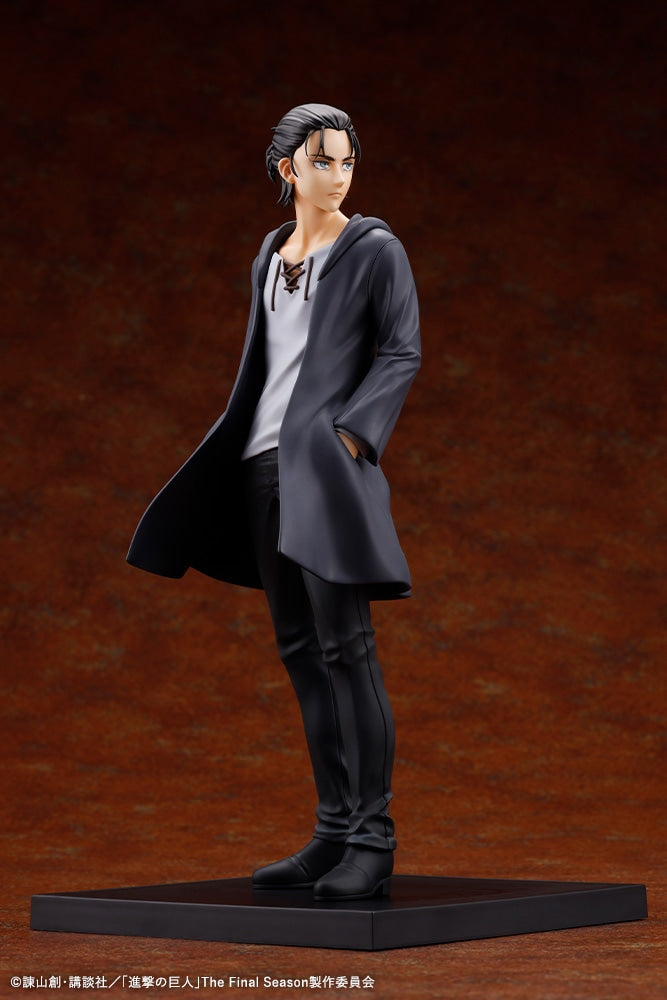 Pre-order Kotobukiya OSHI WORKS Attack on Titan Eren Yeager Final Season Figure