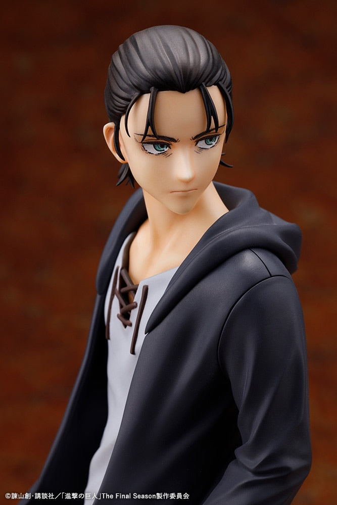 Pre-order Kotobukiya OSHI WORKS Attack on Titan Eren Yeager Final Season Figure