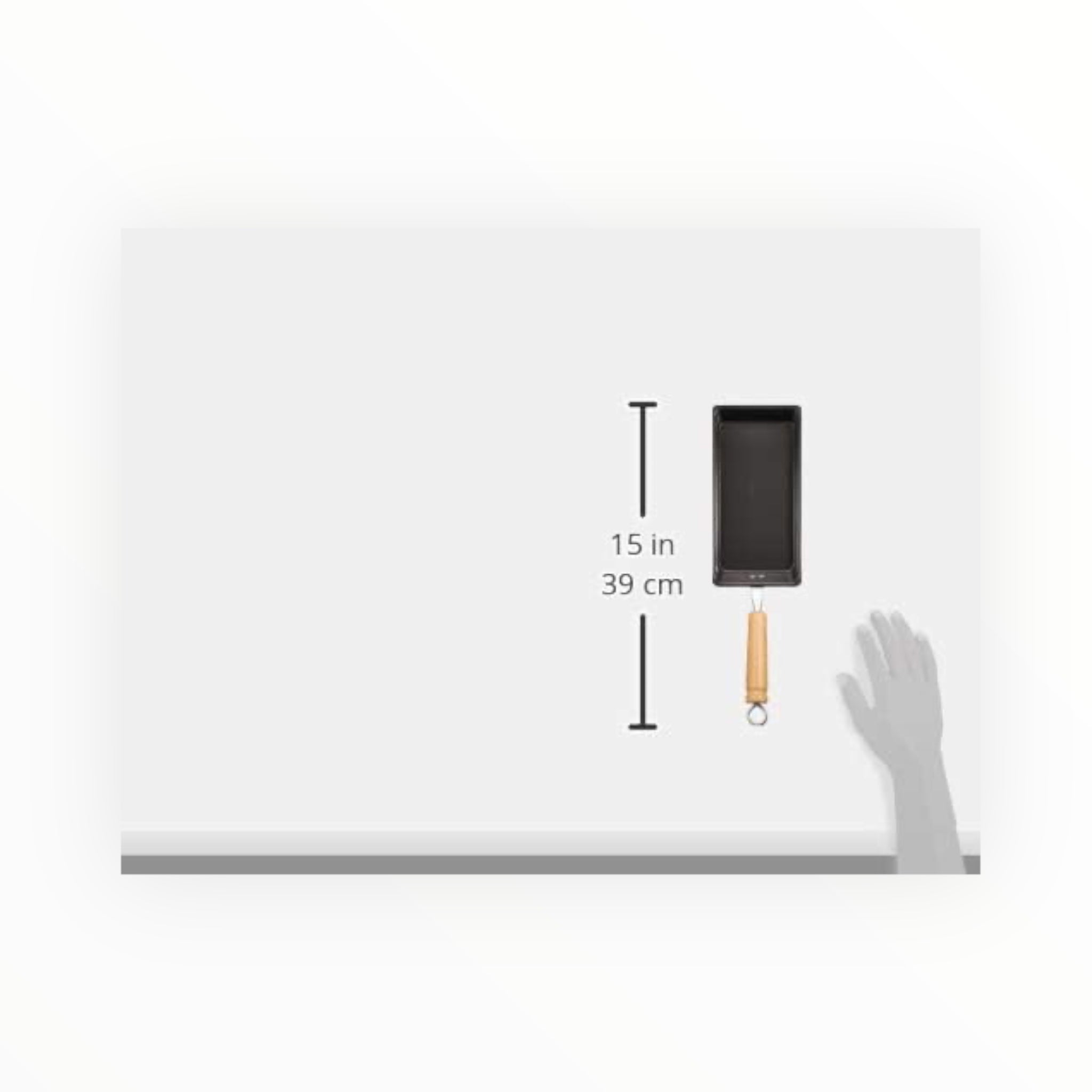 Summit Rechteckige Gusseisen Mini Tamagoyaki Pfanne (Japanische Omelette Pfanne)