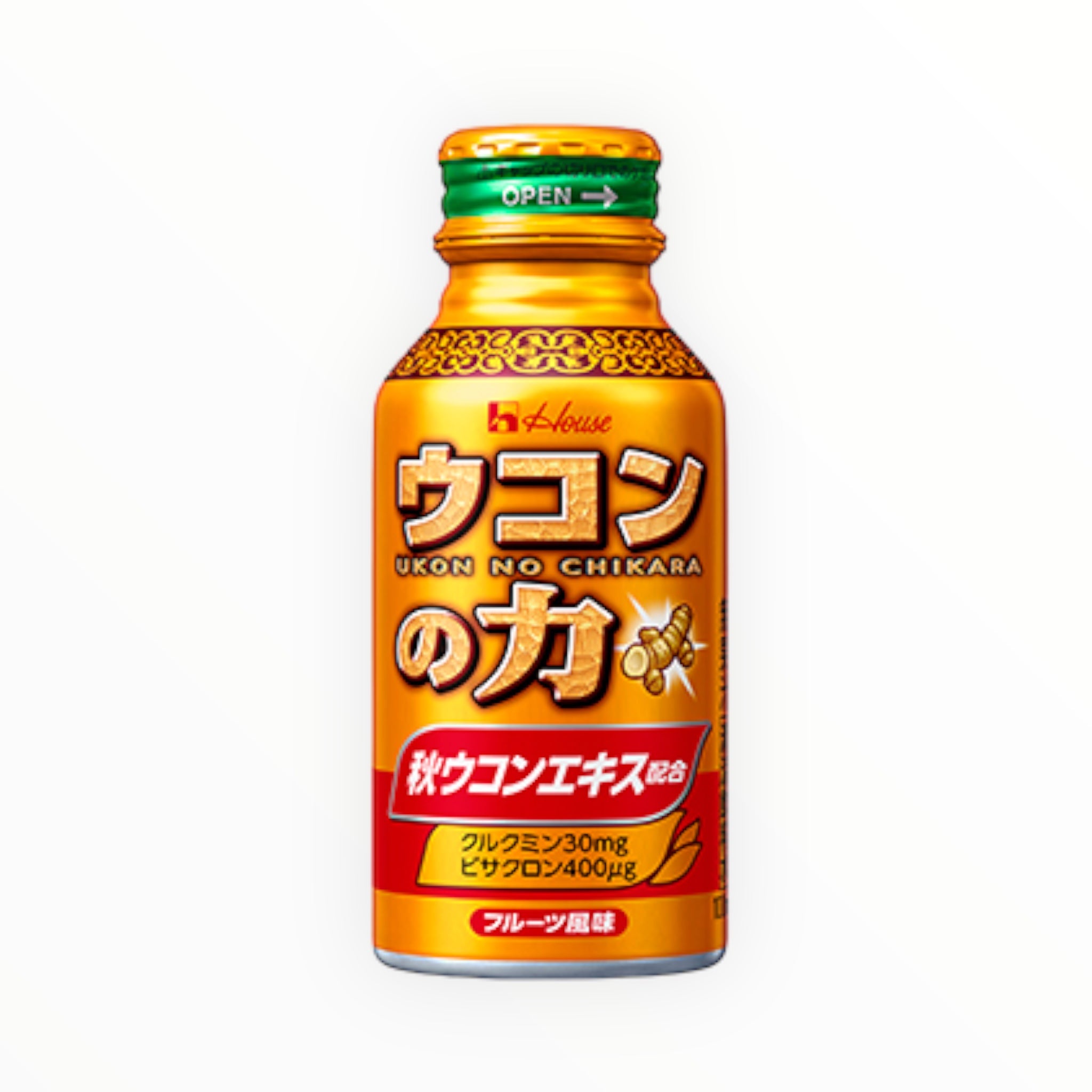 House Ukon no Chikara Turmeric Drink 100ml Pack of 6