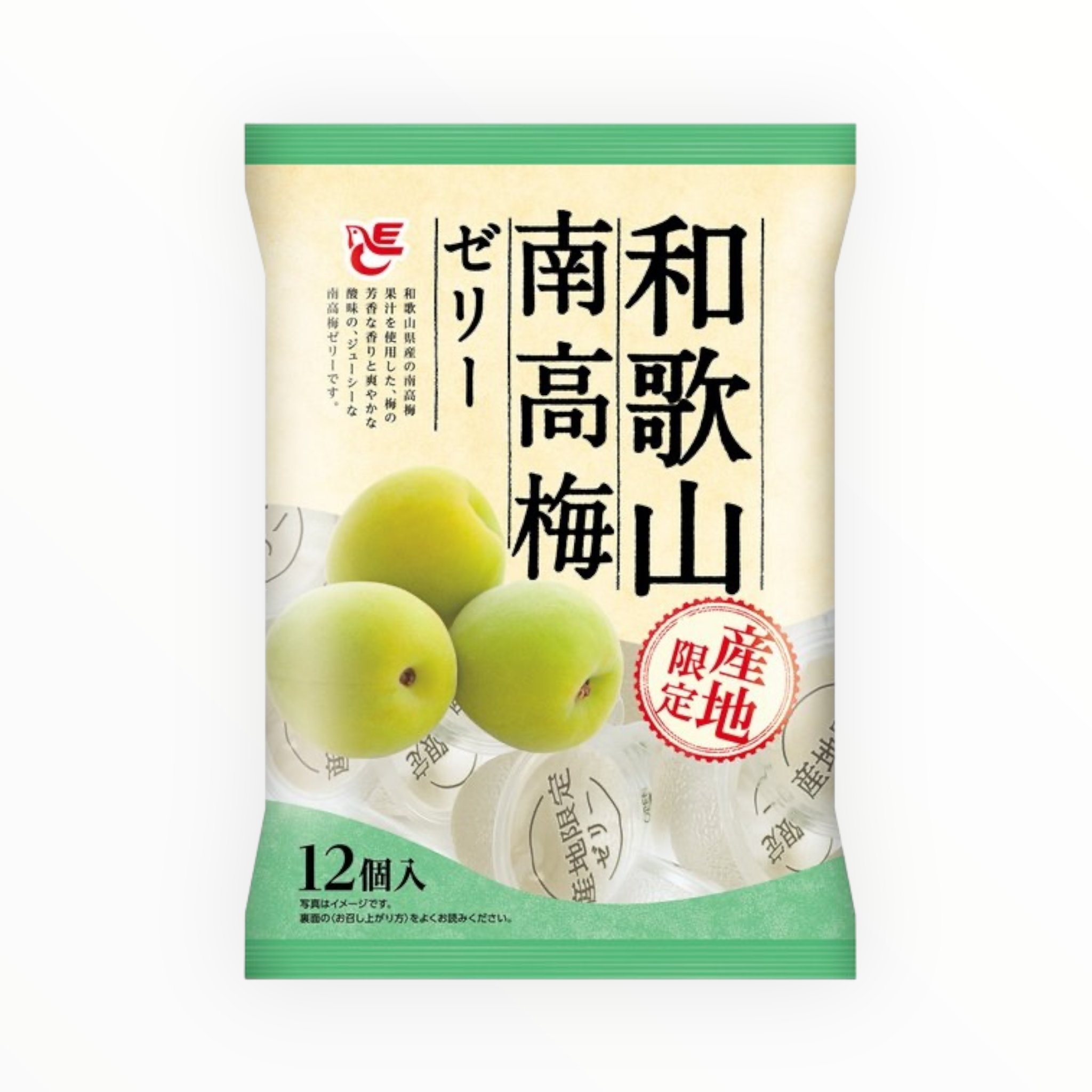 Ace Bakery Wakayama Nanko Ume Jelly 15g ร 12 Pieces