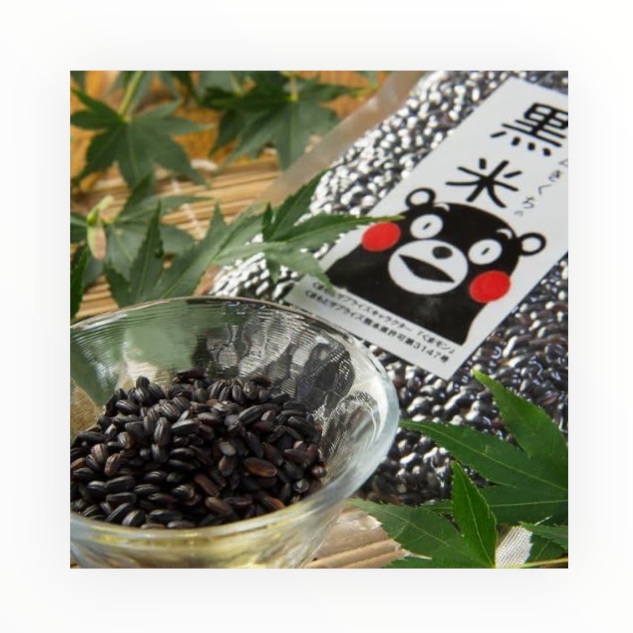 Kyushu Natural Shiraki Black Rice from Kumamoto 450g