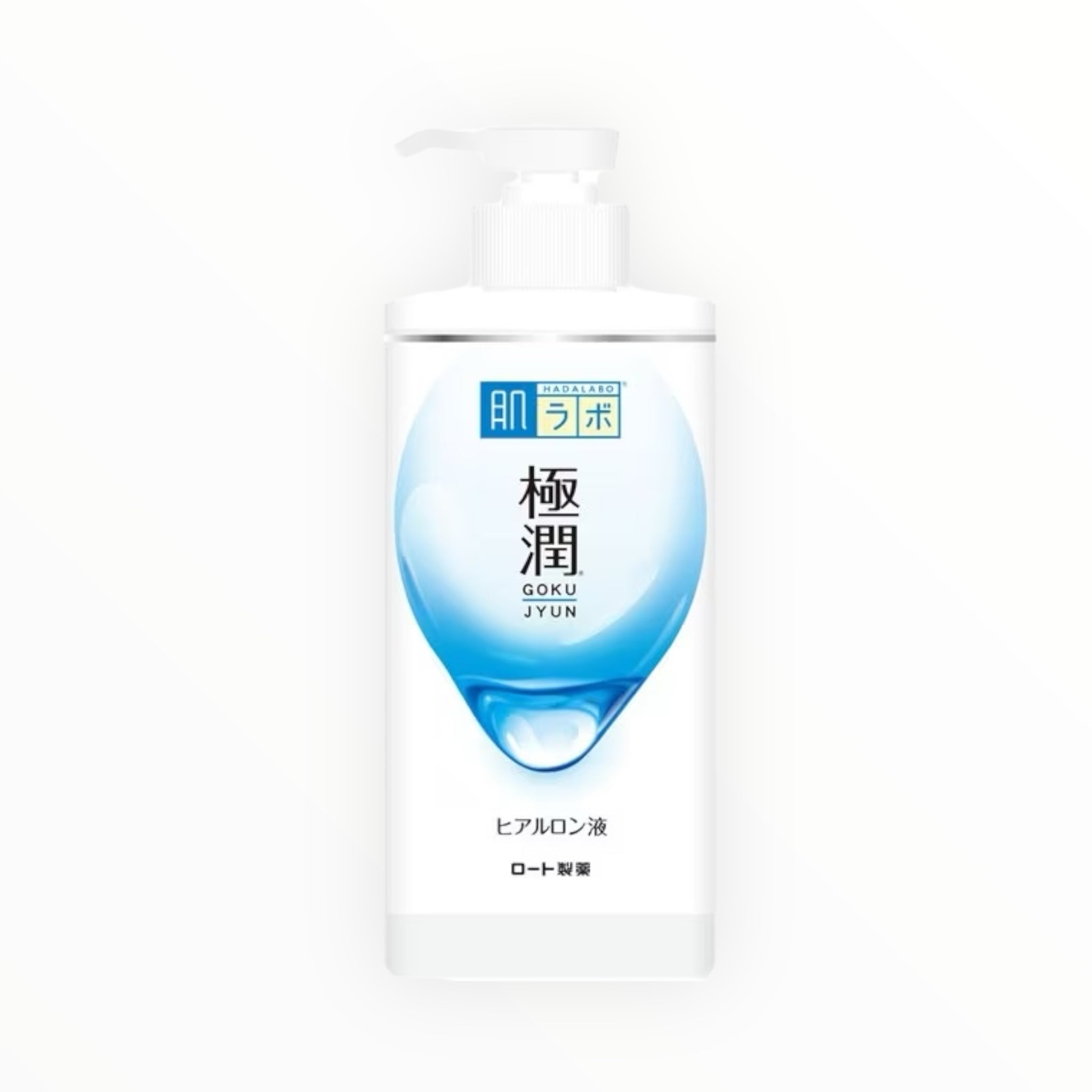 Rohto Hada Labo Gokujyun Hyaluronic Acid Lotion Pump 13.52 fl oz (400ml) โ Choose 1 to 6 Packs