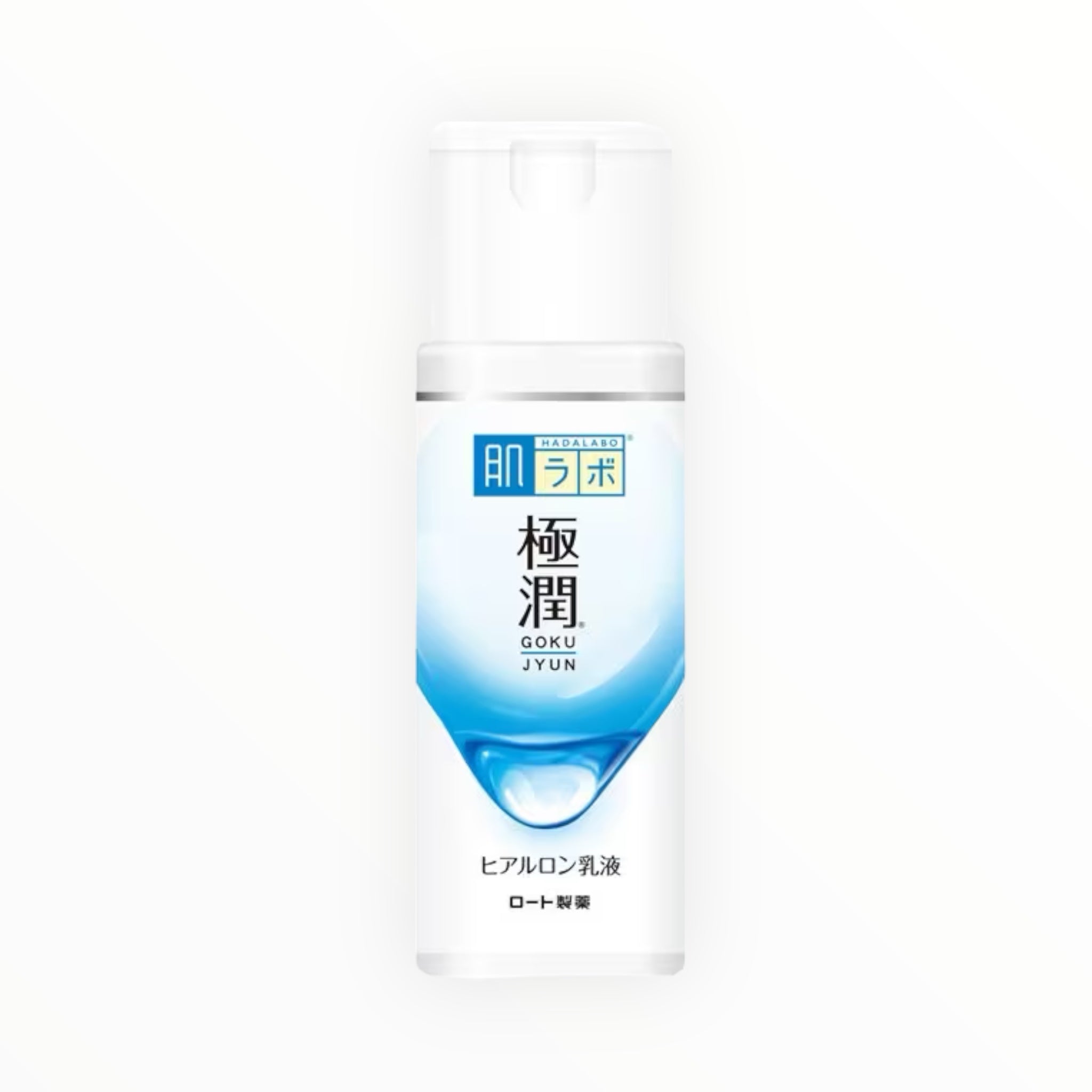 Rohto Hada Labo Gokujyun Hyaluronic Emulsion 4.73 fl oz (140ml) – Choose 1 to 6 Packs