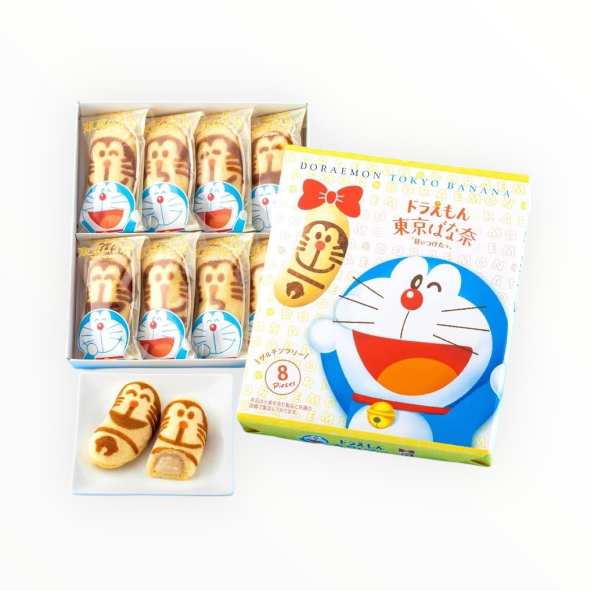 Tokyo Banana Doraemon โMitsuketaโ 8-piece Set