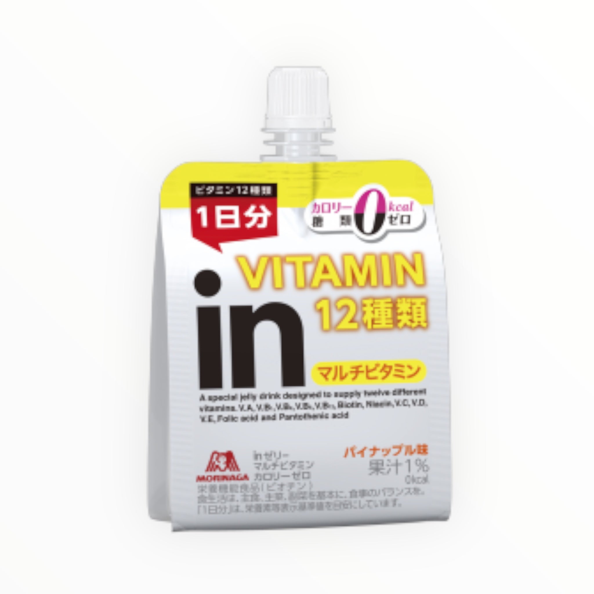 Morinaga in Jelly Multivitamin Zero Calories 180g ร 6 Pieces