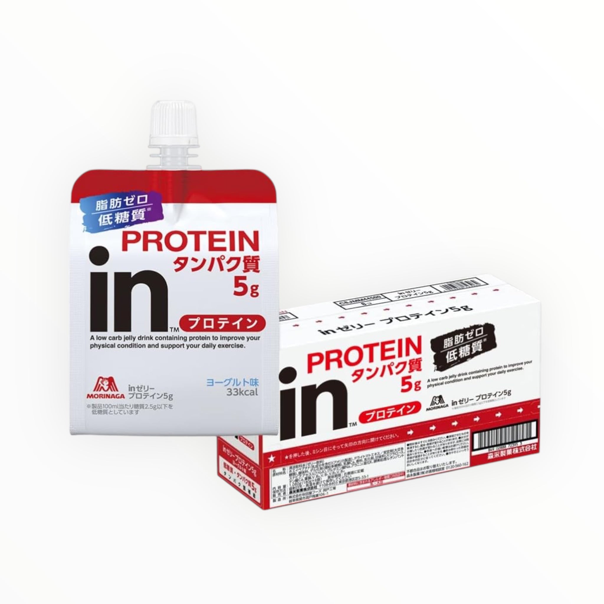 Morinaga in Jelly Protein 5g 180g ร 6 Pieces