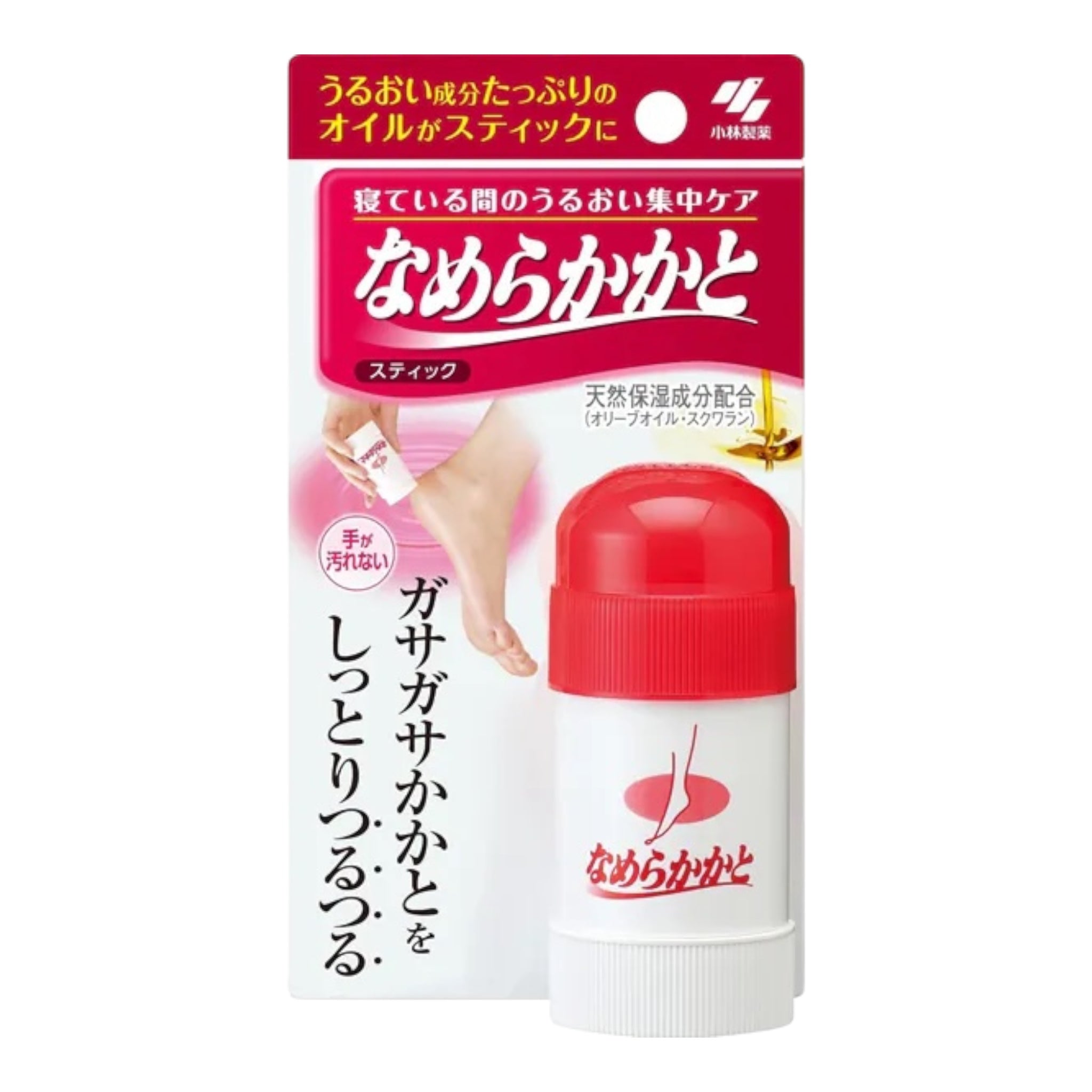 Kobayashi Nameraka-kato Heel Moisturizing Stick - 30g