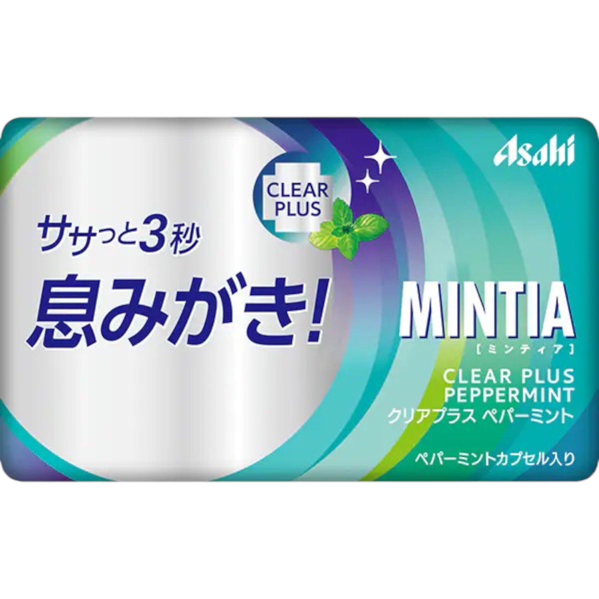 Asahi MINTIA Clear Plus Peppermint 50 Tablets × 5 Packs