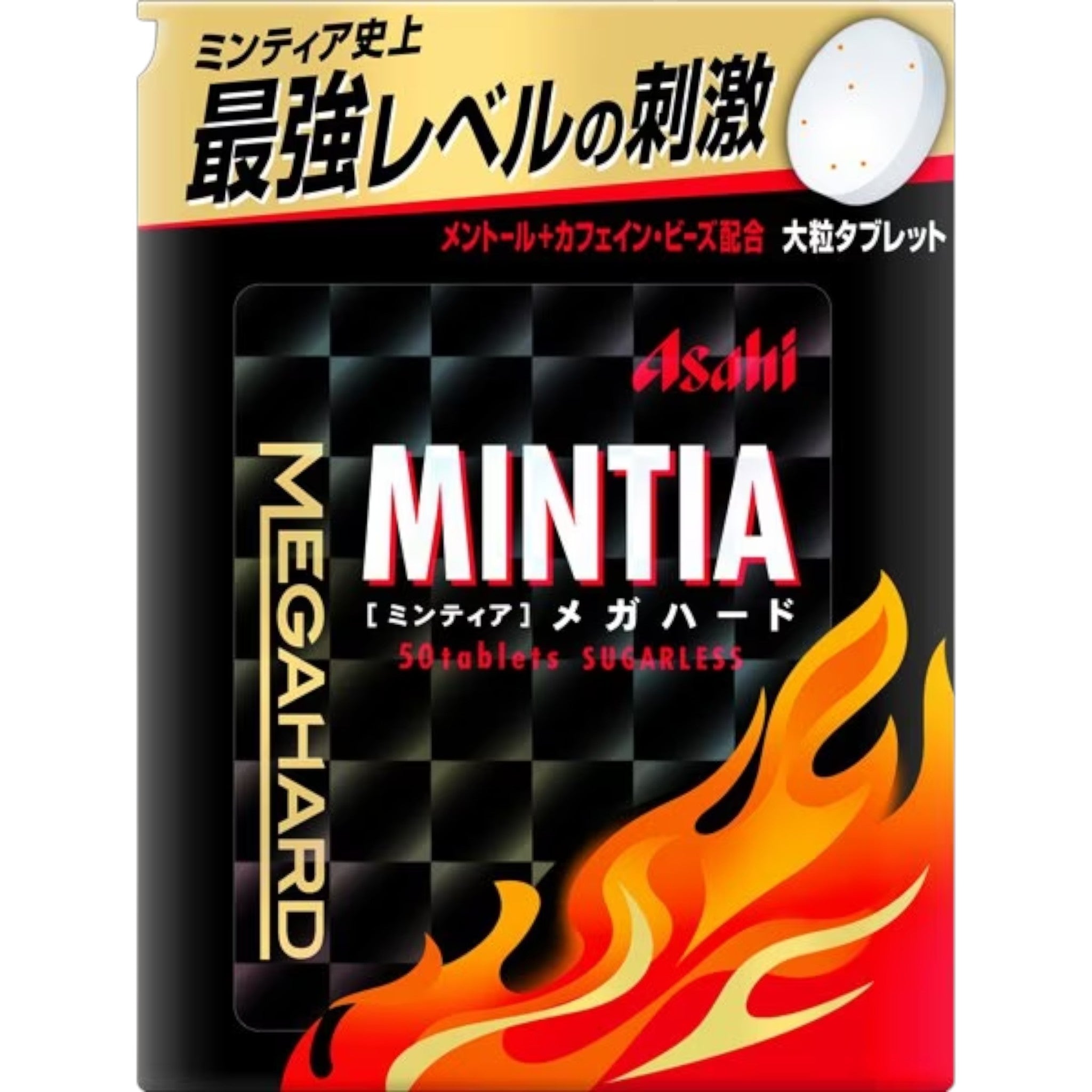 Asahi MINTIA Mega Hard 50g (50 Tablets)