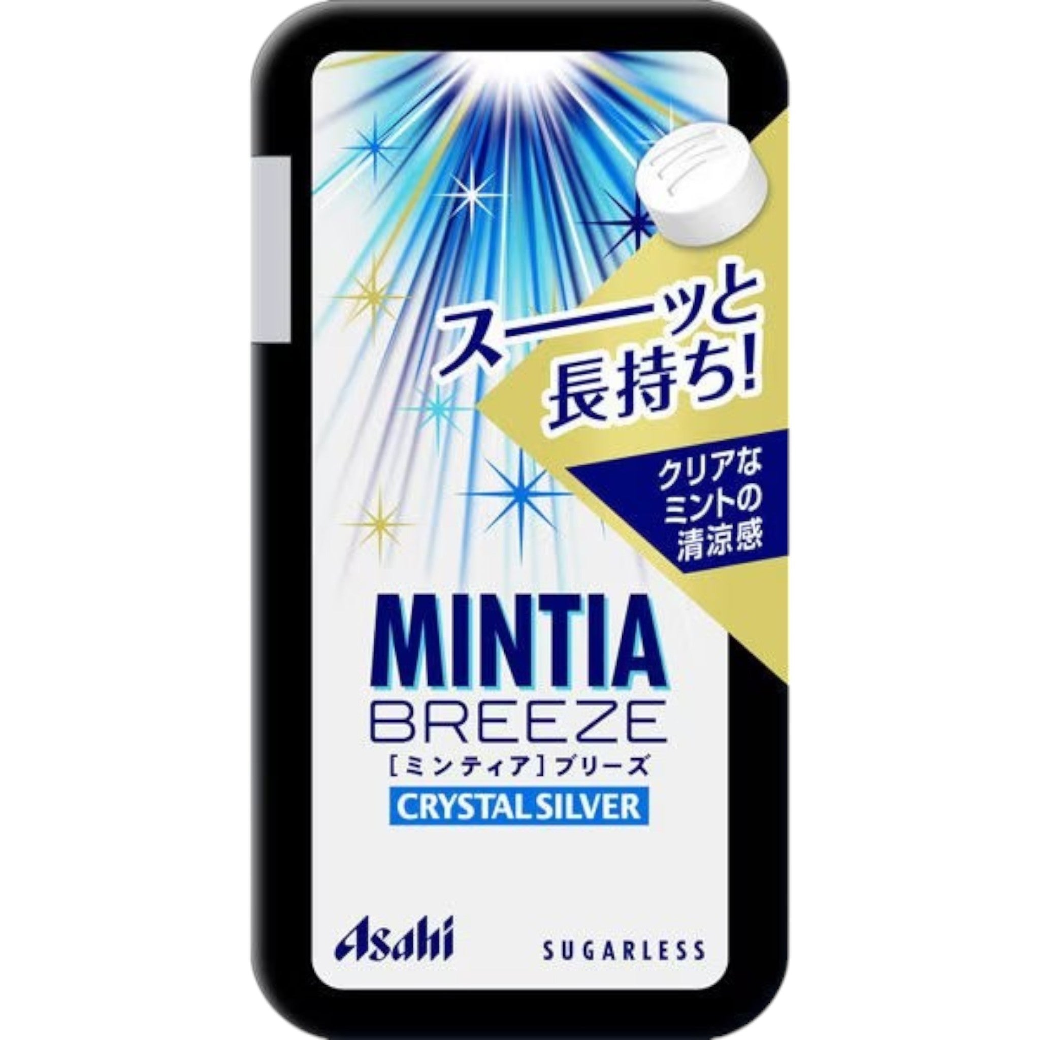 Asahi MINTIA Breeze Crystal Silver 30 Tablets × 5 Packs
