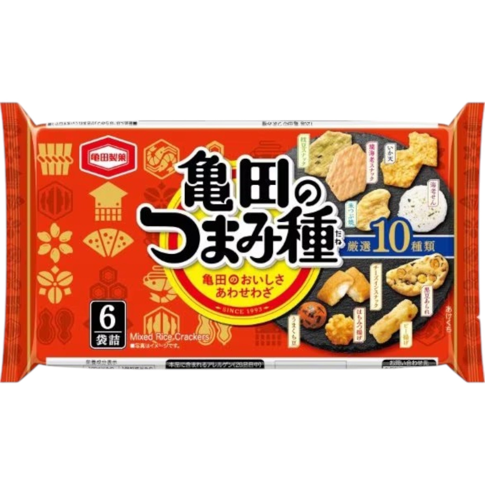Kameda Tsuma Mame Assorted Rice Crackers 120g