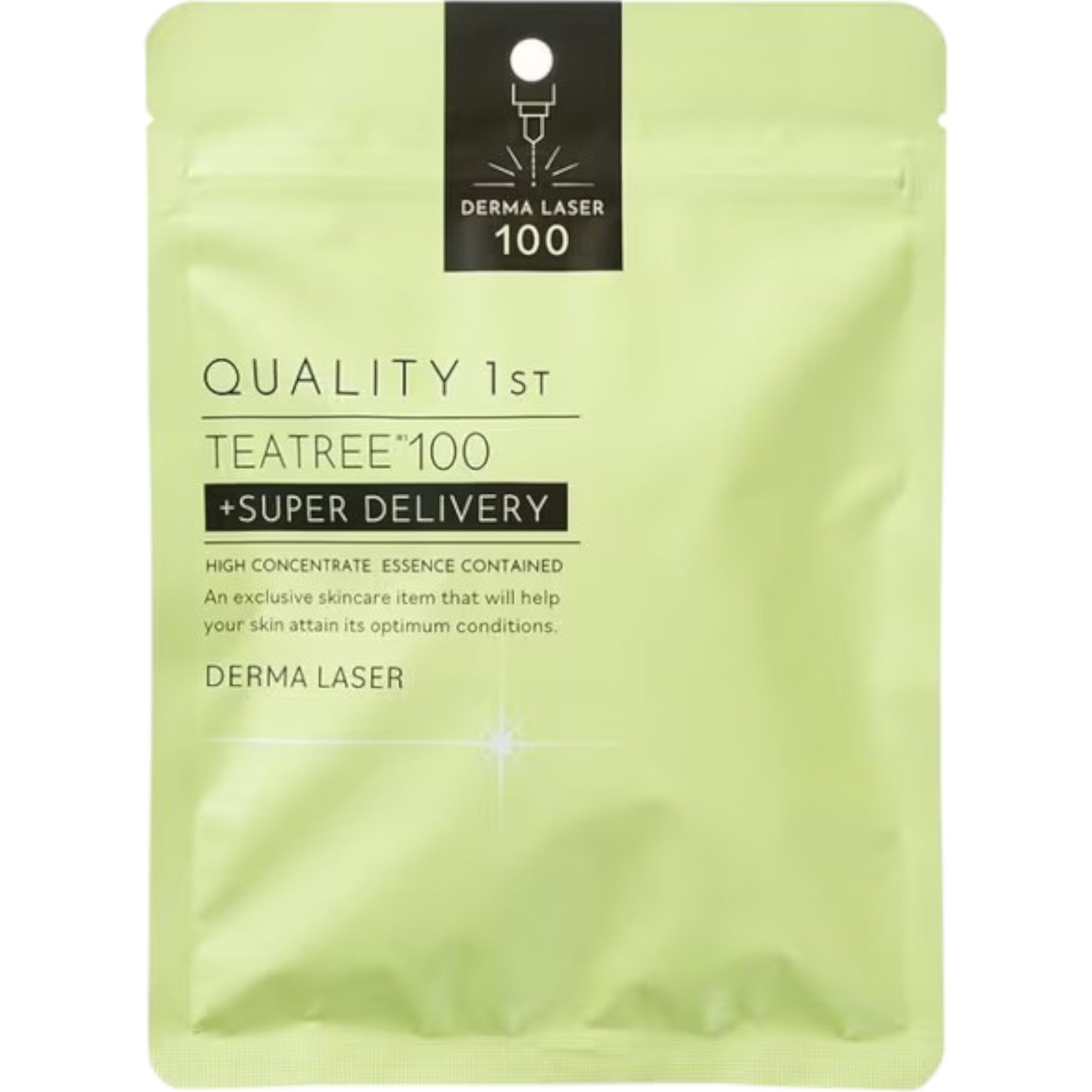Quality First Derma Laser Super Tea Tree 100 Mask 7 Sheets