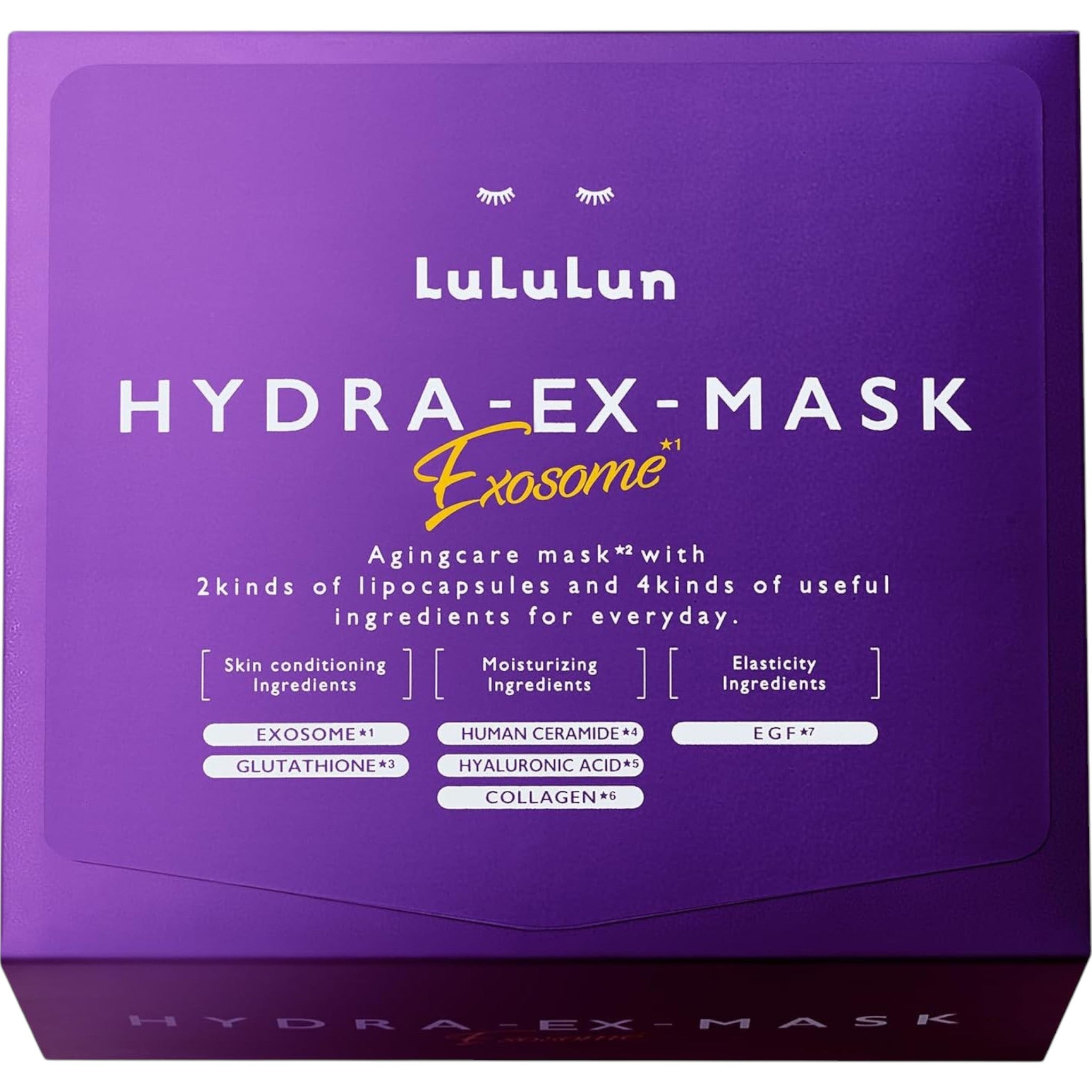 LuLuLun Hydra EX Face Mask 28 Sheets