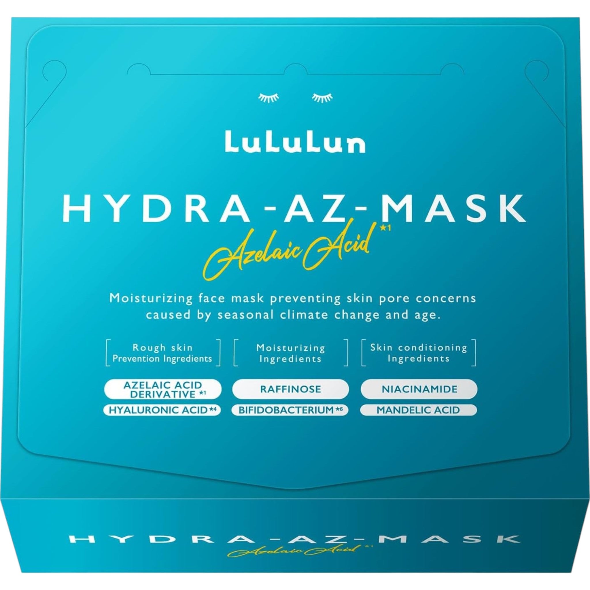 LuLuLun Hydra AZ Face Mask 28 Sheets