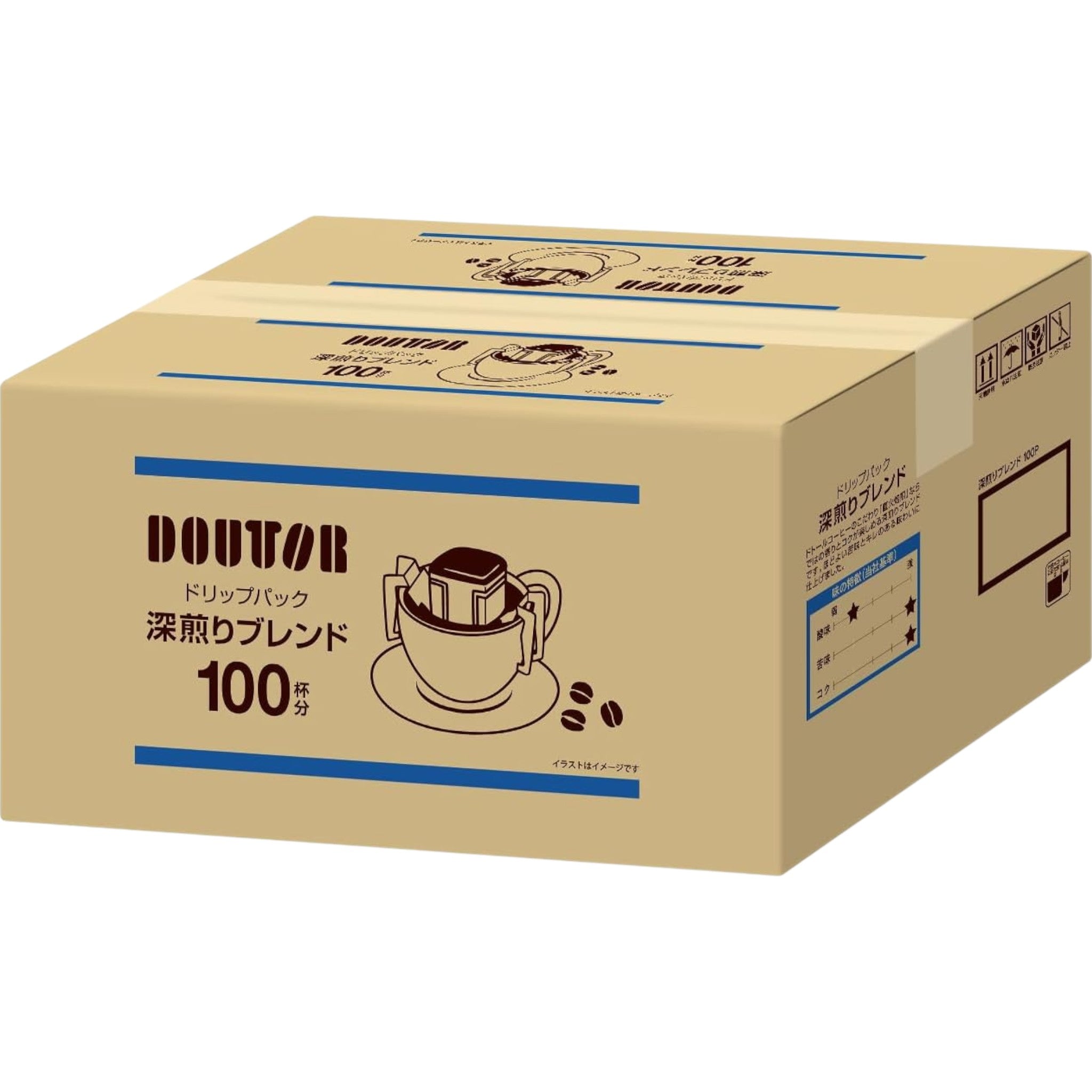 Doutor Coffee Drip Pack Deep Roast Blend 100P
