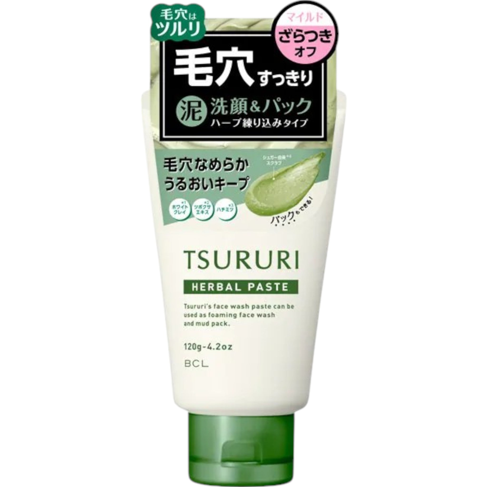 Tsururi Herbal Facial Cleansing Paste 120g