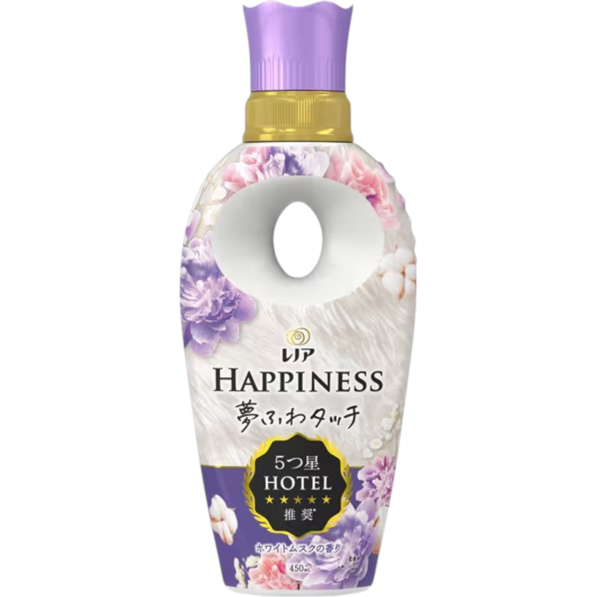 Lenor Happiness Fabric Softener White Musk 450ml