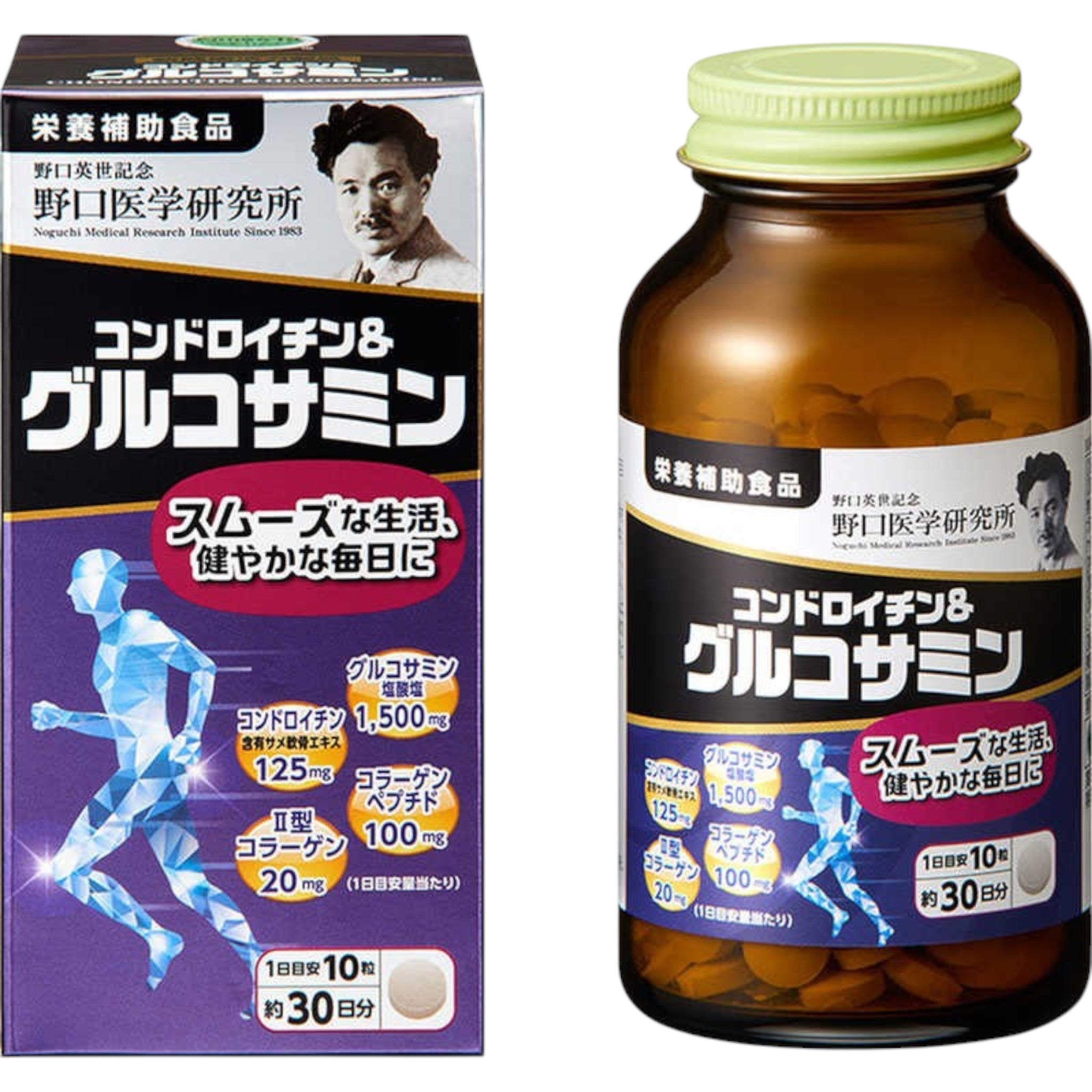 Noguchi Chondroitin & Glucosamine 300 Tablets (30-Day Supply)
