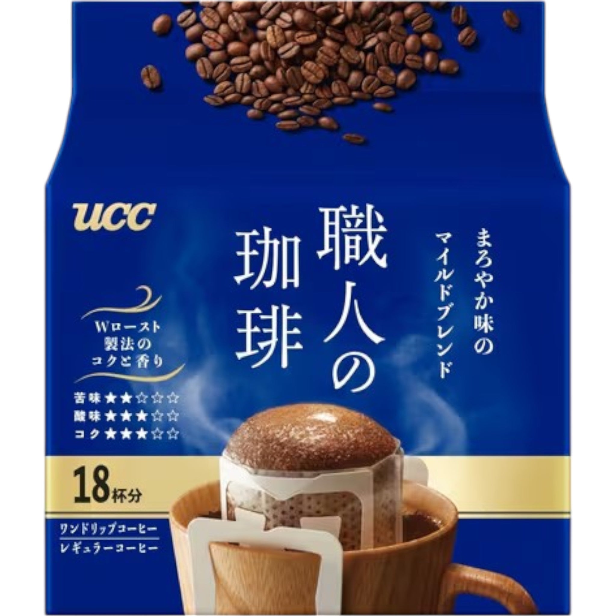 UCC Craftsman's Coffee Mild Blend 18 Packs