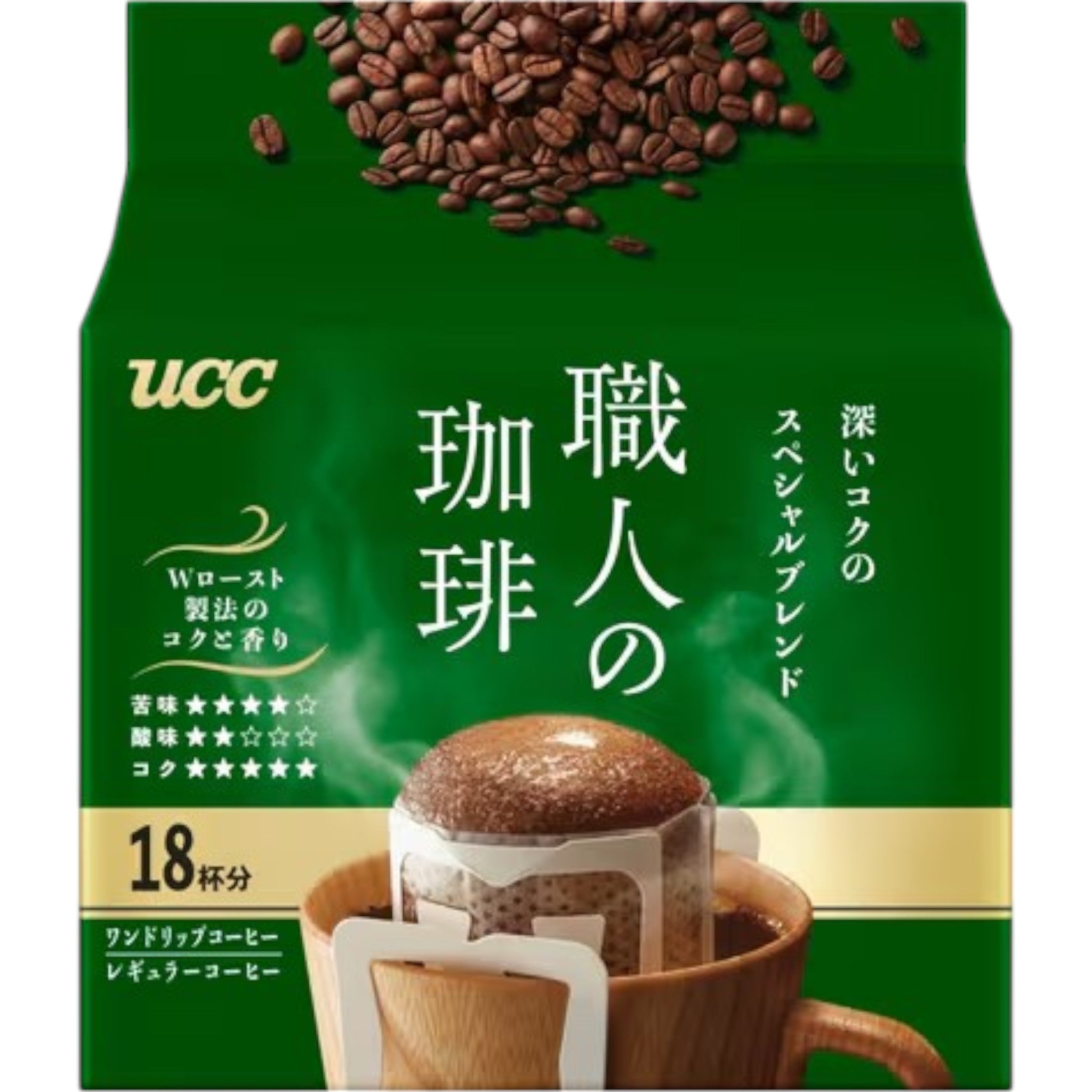 UCC Craftsman's Coffee Deep & Rich Special Blend 18 Packs