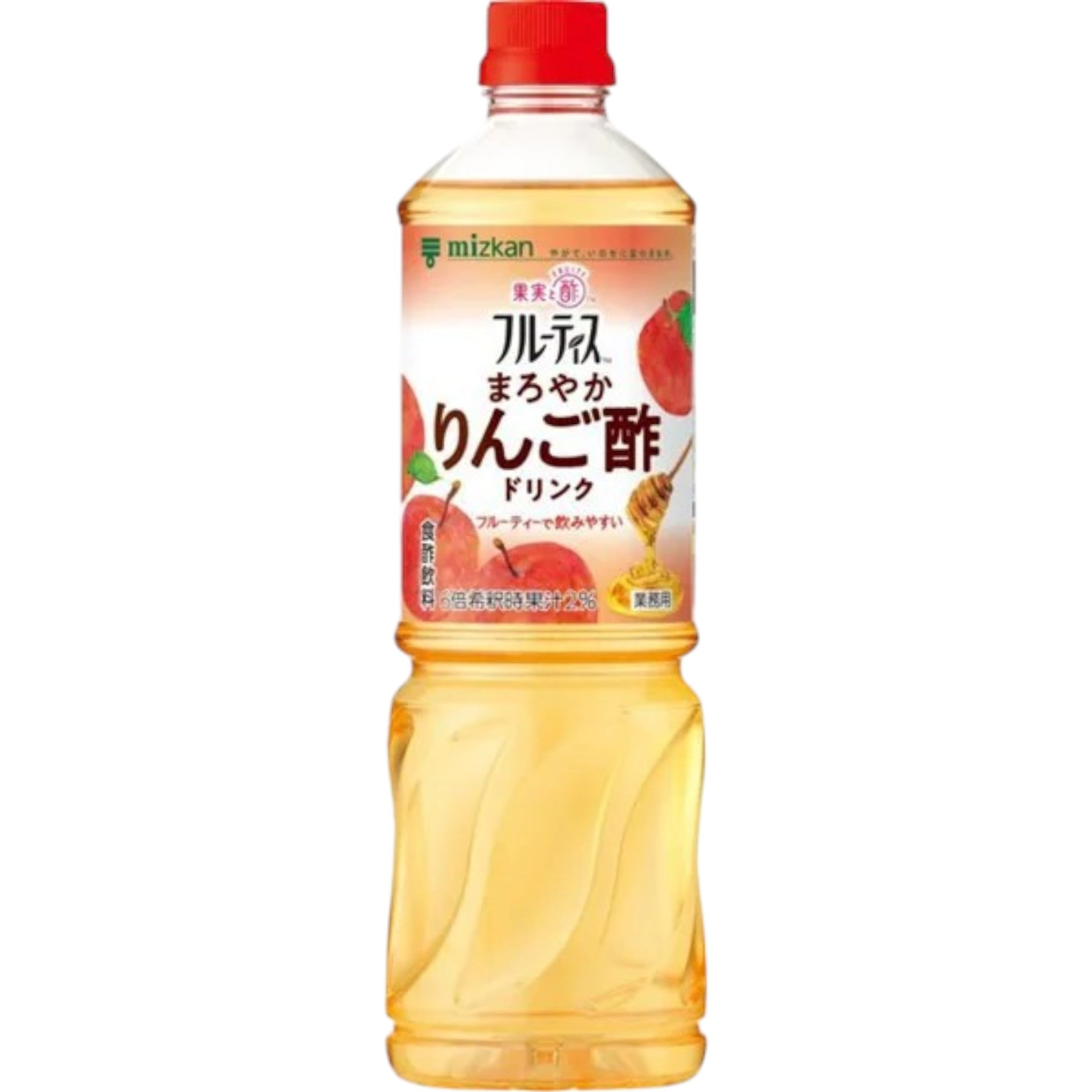 Mizkan Fruity Mild Apple Vinegar Drink (6x Concentrated) 1000ml